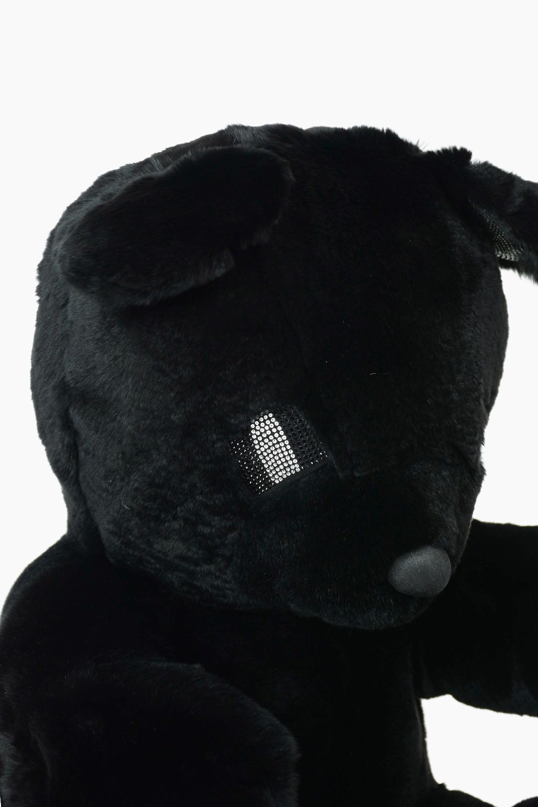 Philipp Plein og1mm0824 Size: OS / Real Fur Teddy Bear in Black Size ONE SIZE - 3 Thumbnail