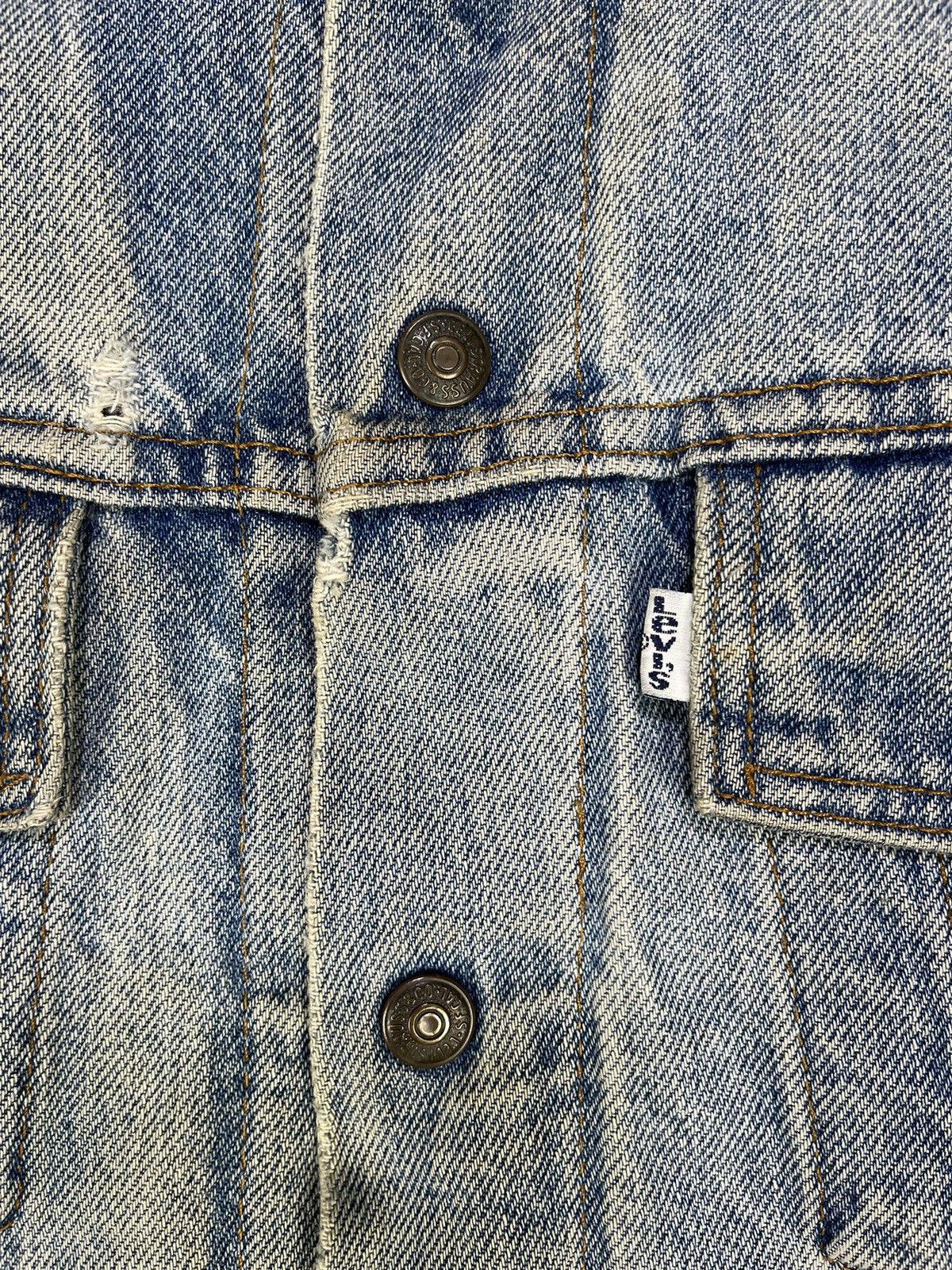 Levi's Vtg Levis Sherpa Lining Denim Trucker Jackets Size US L / EU 52-54 / 3 - 3 Thumbnail