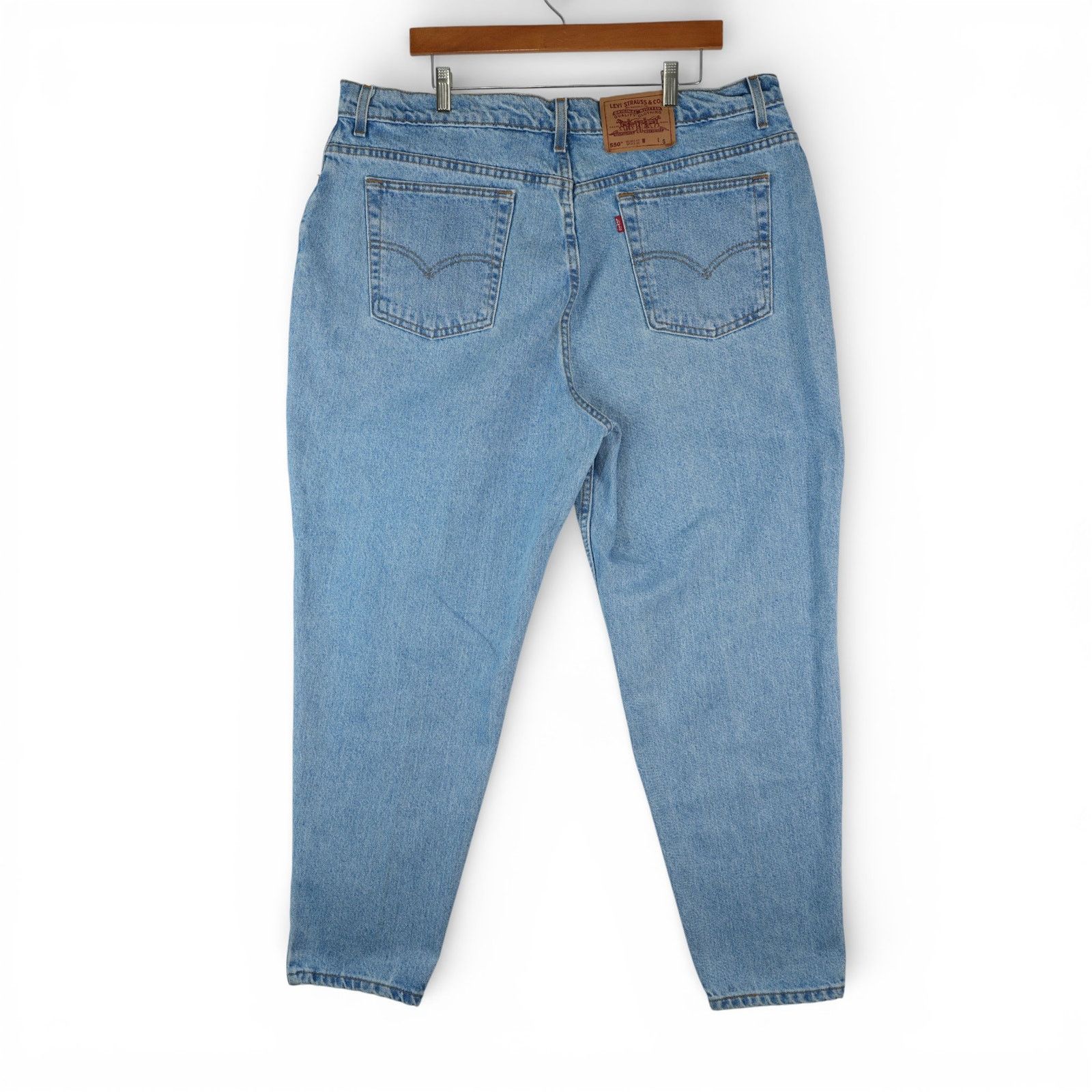 Levi's Vintage 90s Levi 550 Jeans Womens 22W High Rise Mom Denim Size 40" / US 18 - 2 Thumbnail