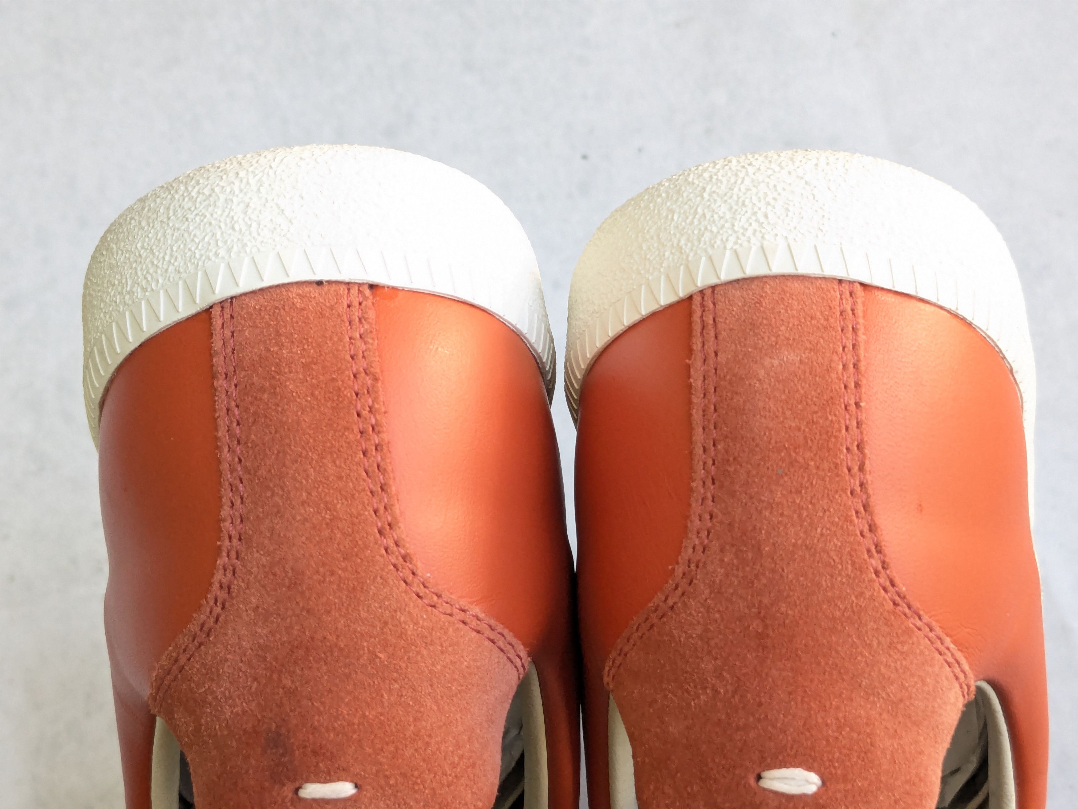 Maison Margiela Maison Margiela GAT Replica Orange White 9 42 Low Tops Size US 9 / EU 42 - 14 Thumbnail