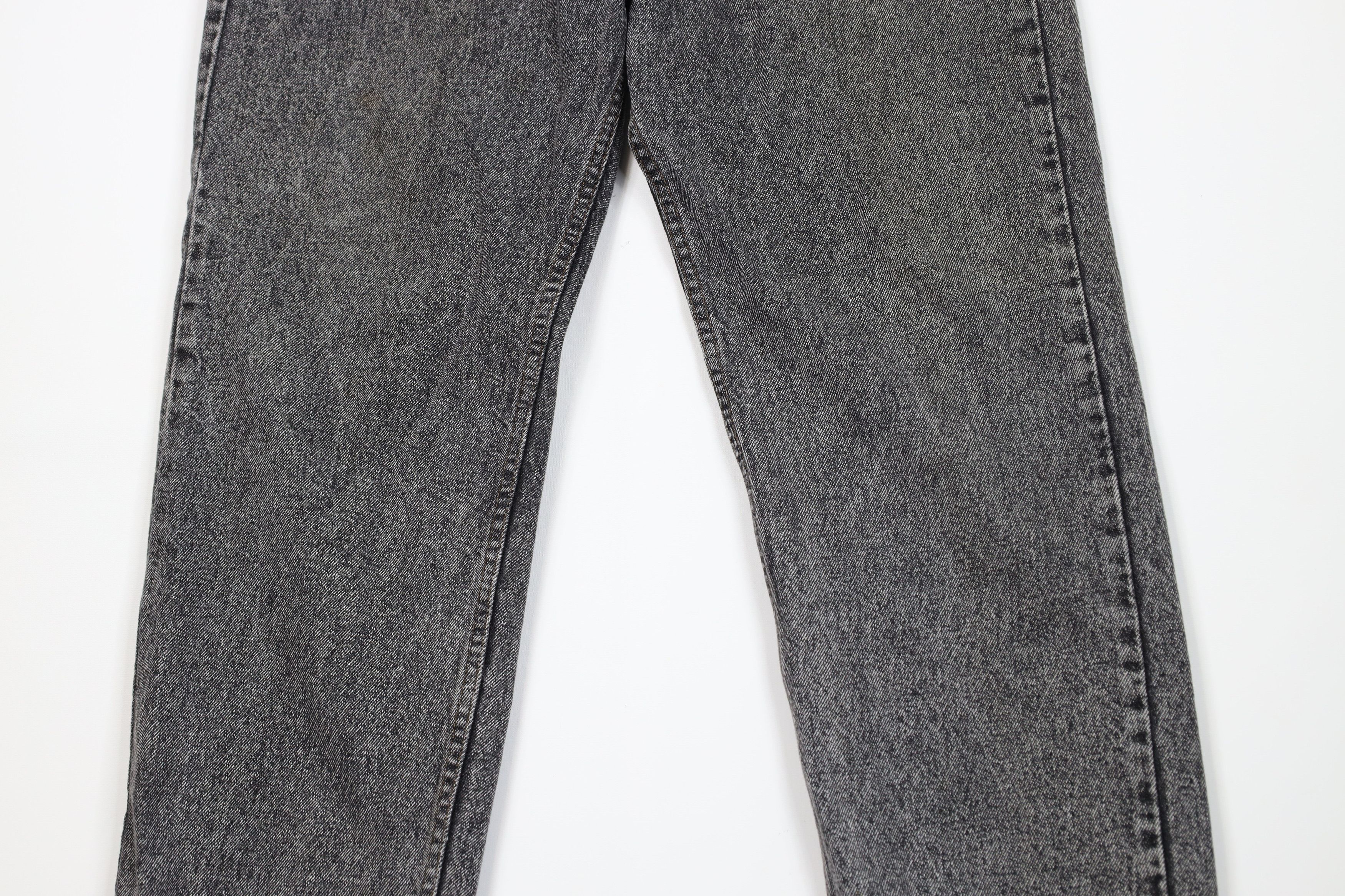 Levi's Vintage 80s Levis 505 Wash Regular Straight Leg Jeans USA Size US 38 / EU 54 - 3 Thumbnail
