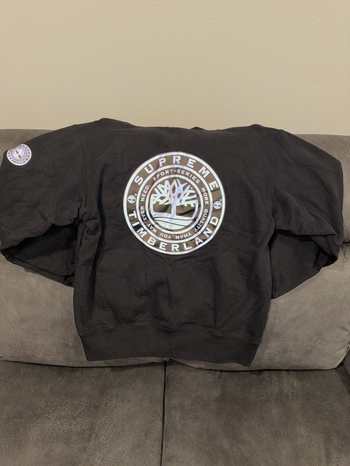 Supreme × Timberland Supreme Timberland Hoodie Size US M / EU 48-50 / 2 - 2 Thumbnail