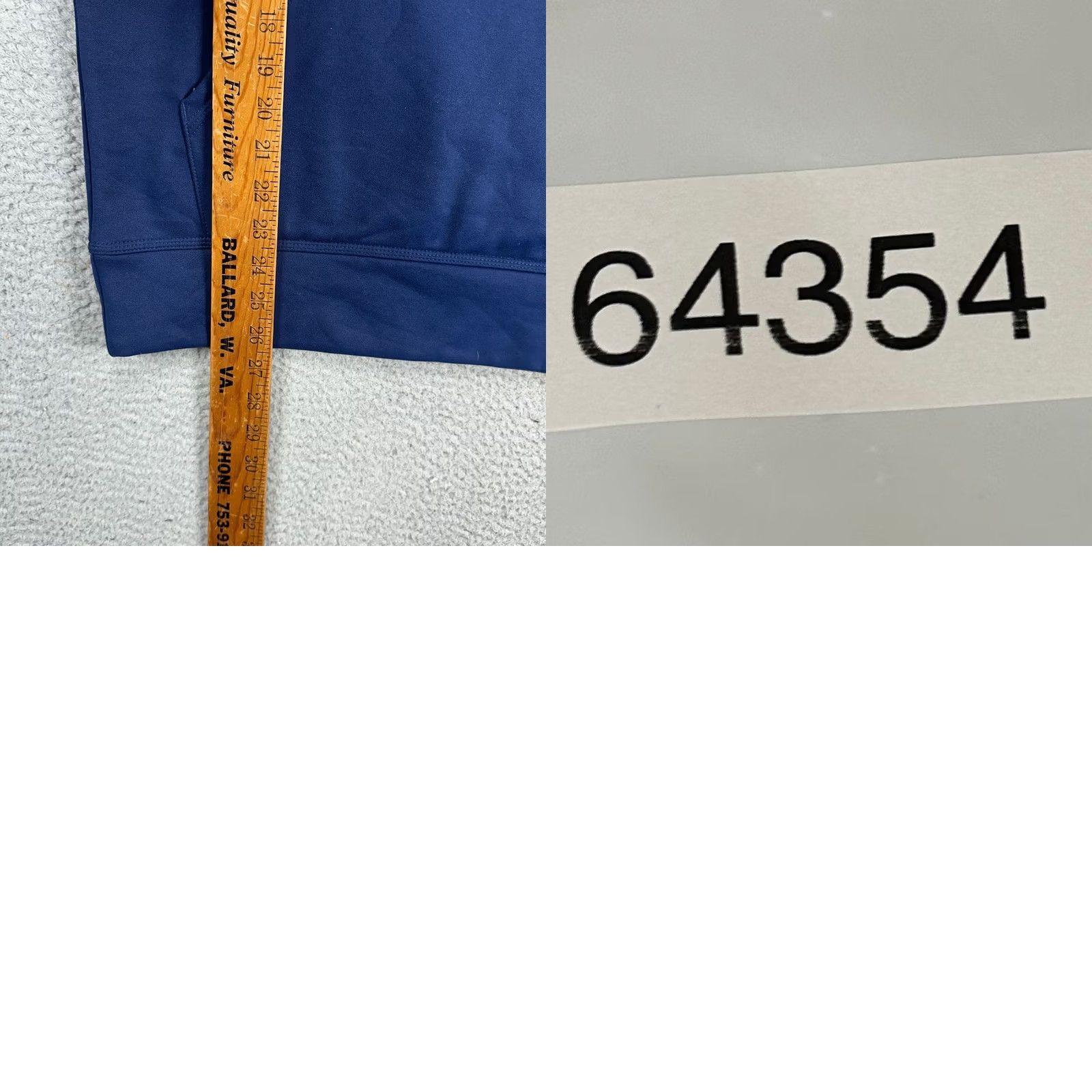 Champion Champion Hoodie Sweatshirt Mens Small Navy Graphic Print Pullover Drawstring Size US S / EU 44-46 / 1 - 8 Thumbnail