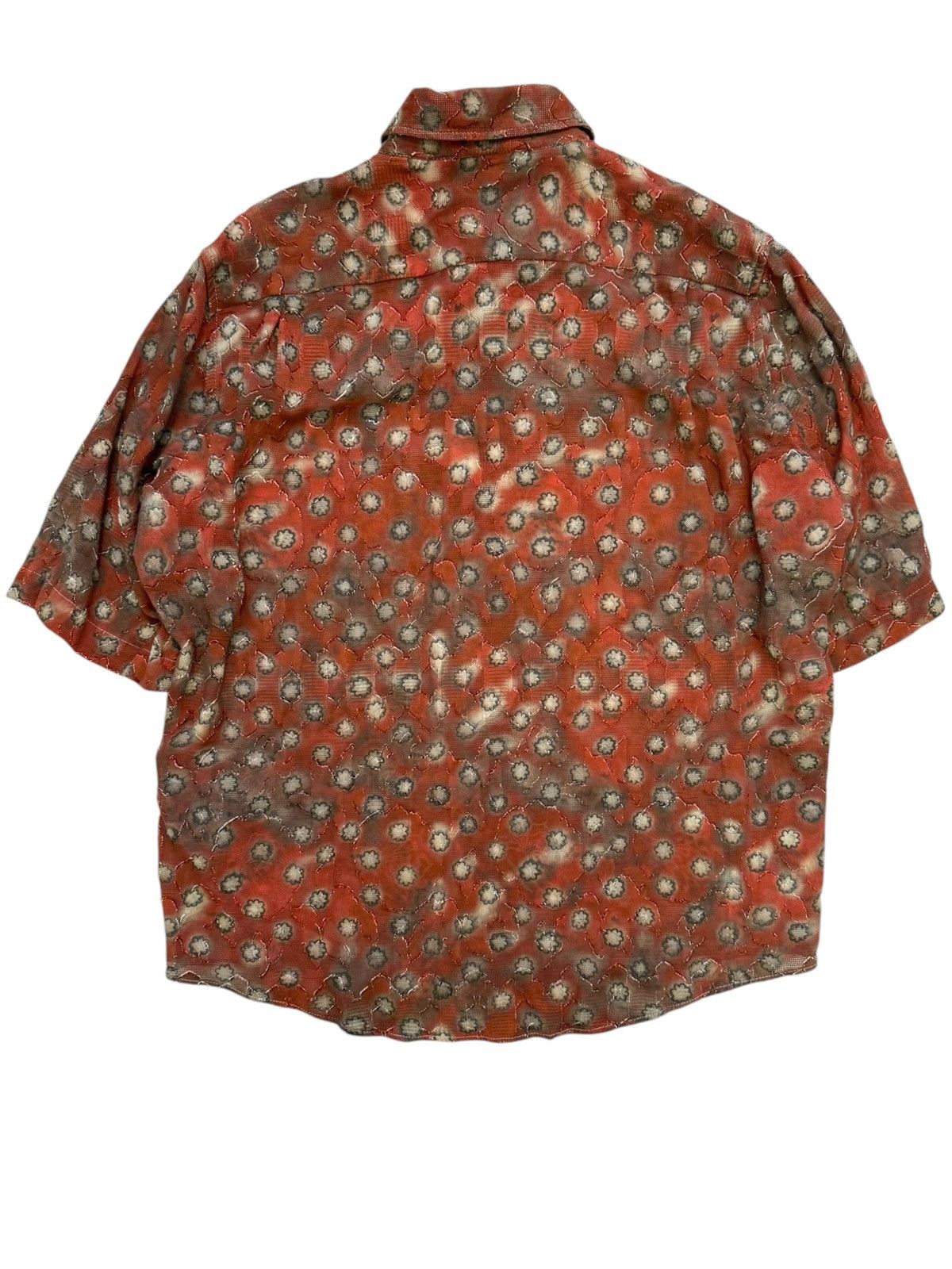 Acne Studios 2023 Printed Safari Button Up Oversized Shirt Size US S / EU 44-46 / 1 - 3 Thumbnail