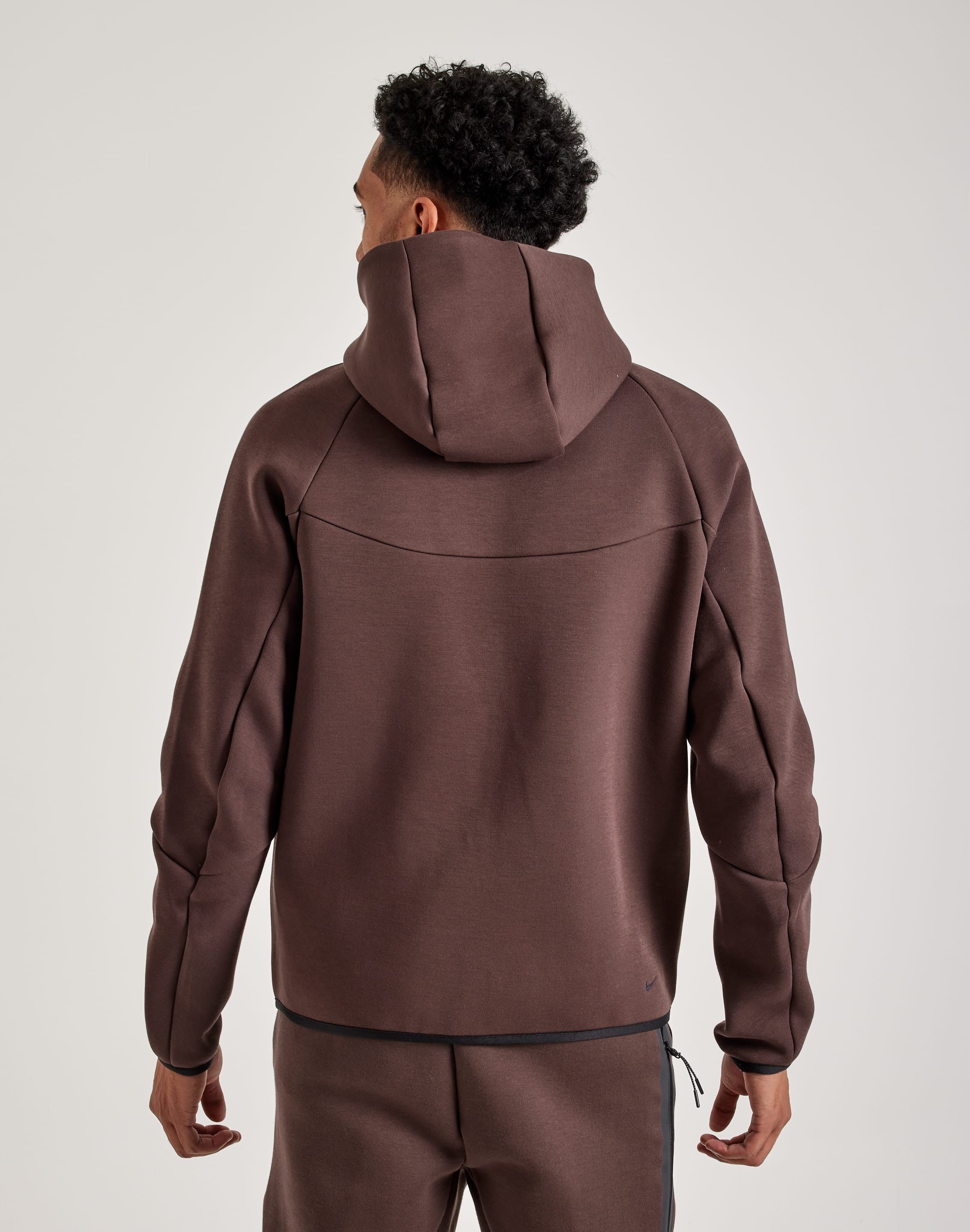 Nike Nike Tech Fleece Windrunner Full-Zip Hoodie Baroque Brown Size US L / EU 52-54 / 3 - 8 Thumbnail