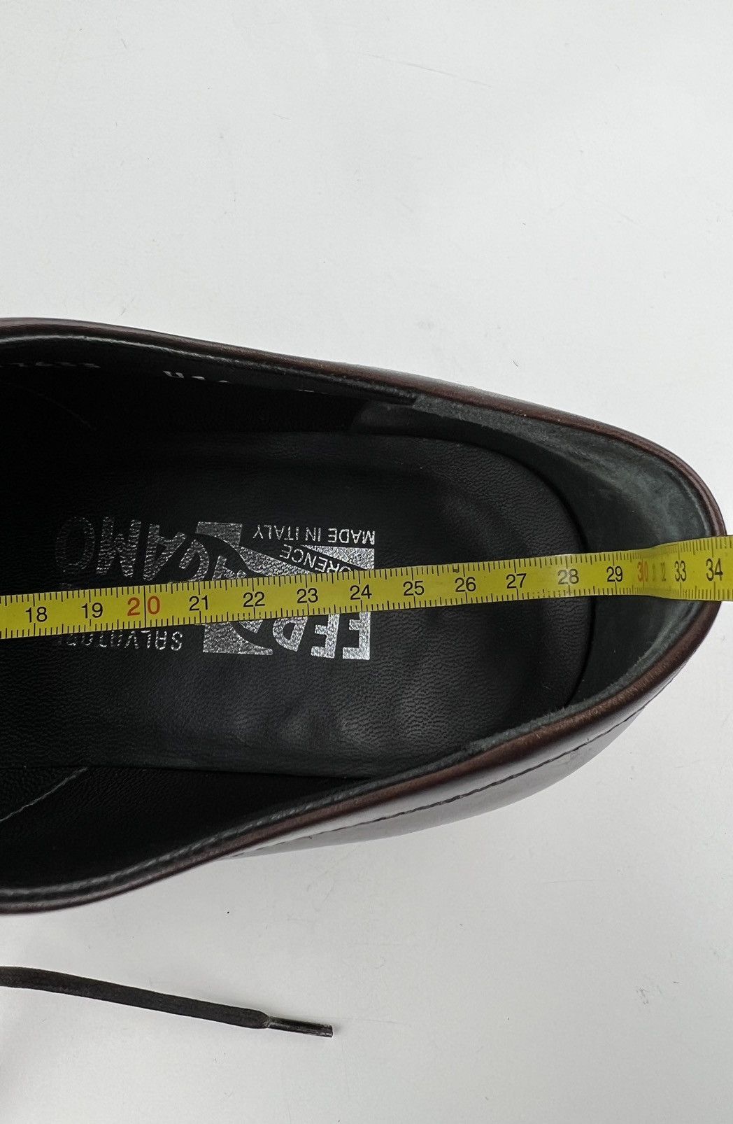 Salvatore Ferragamo SALVATORE FERRAGAMO Derby Leather Shoes MURANO Perforated Size US 8.5 / EU 41-42 - 14 Thumbnail