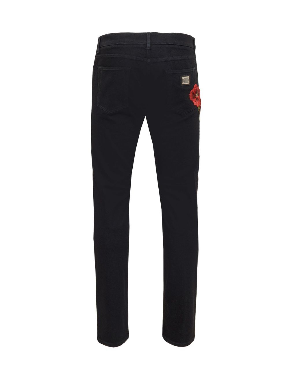 Dolce & Gabbana o1y0125 Logo Jeans in Black Size US 38 / EU 54 - 2 Thumbnail