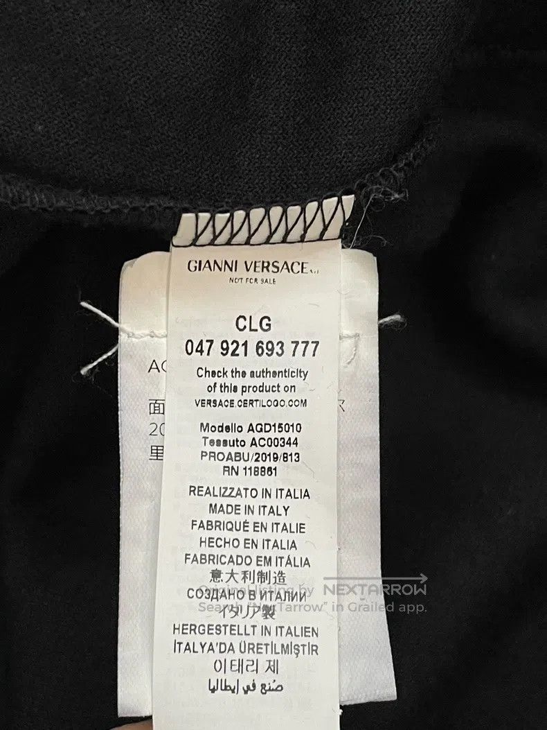 Versace Versace Black plush zip jacket Size US M / EU 48-50 / 2 - 6 Thumbnail