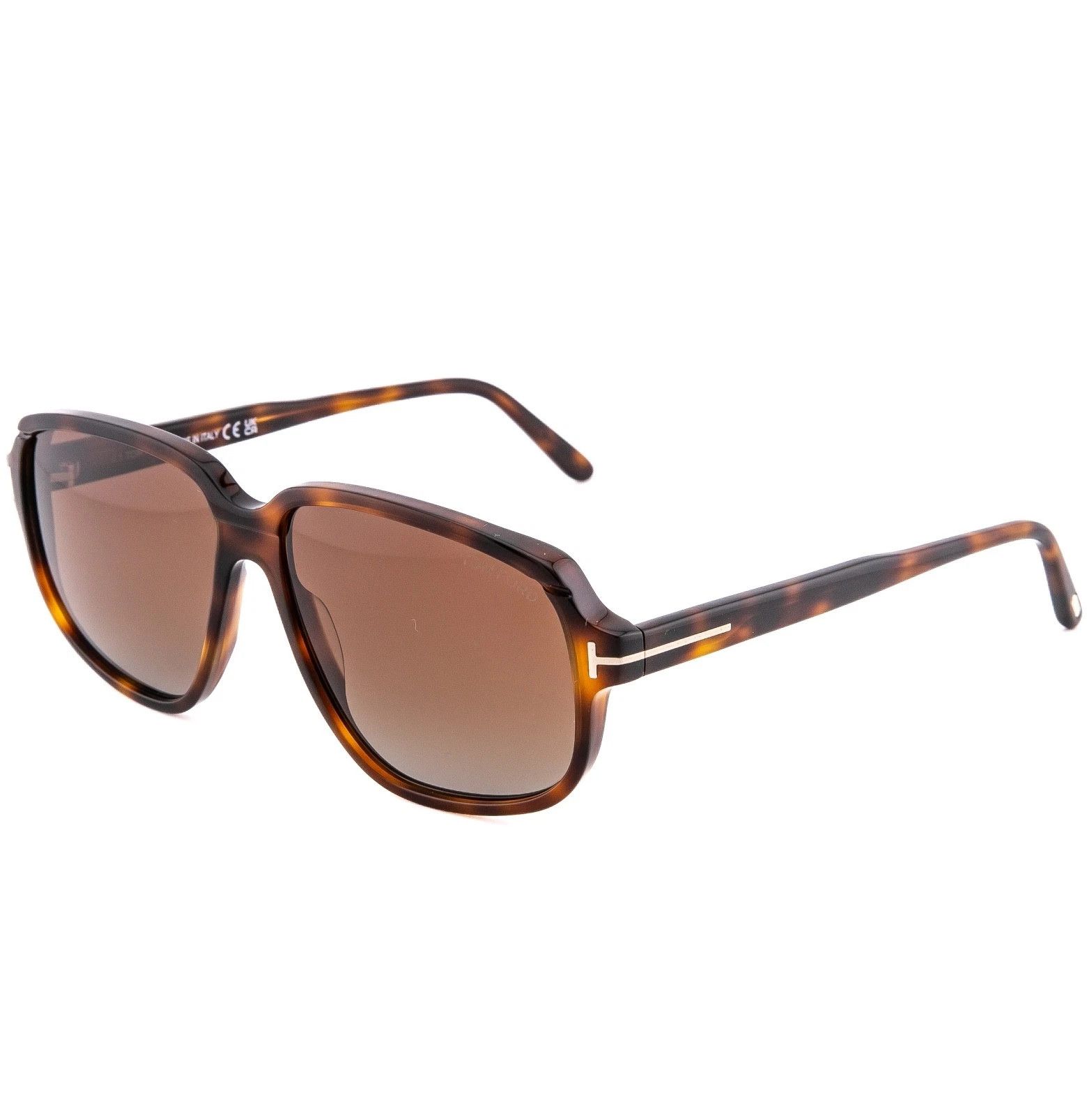 Tom Ford TOM FORD ANTON TF1024 52F Brown Havana Sunglass 1024 FT1024 Size ONE SIZE - 3 Thumbnail