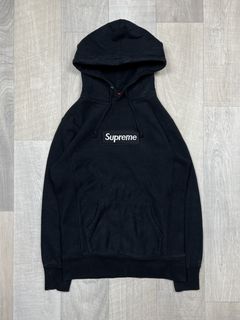 Supreme box 2025 logo hoodie grailed