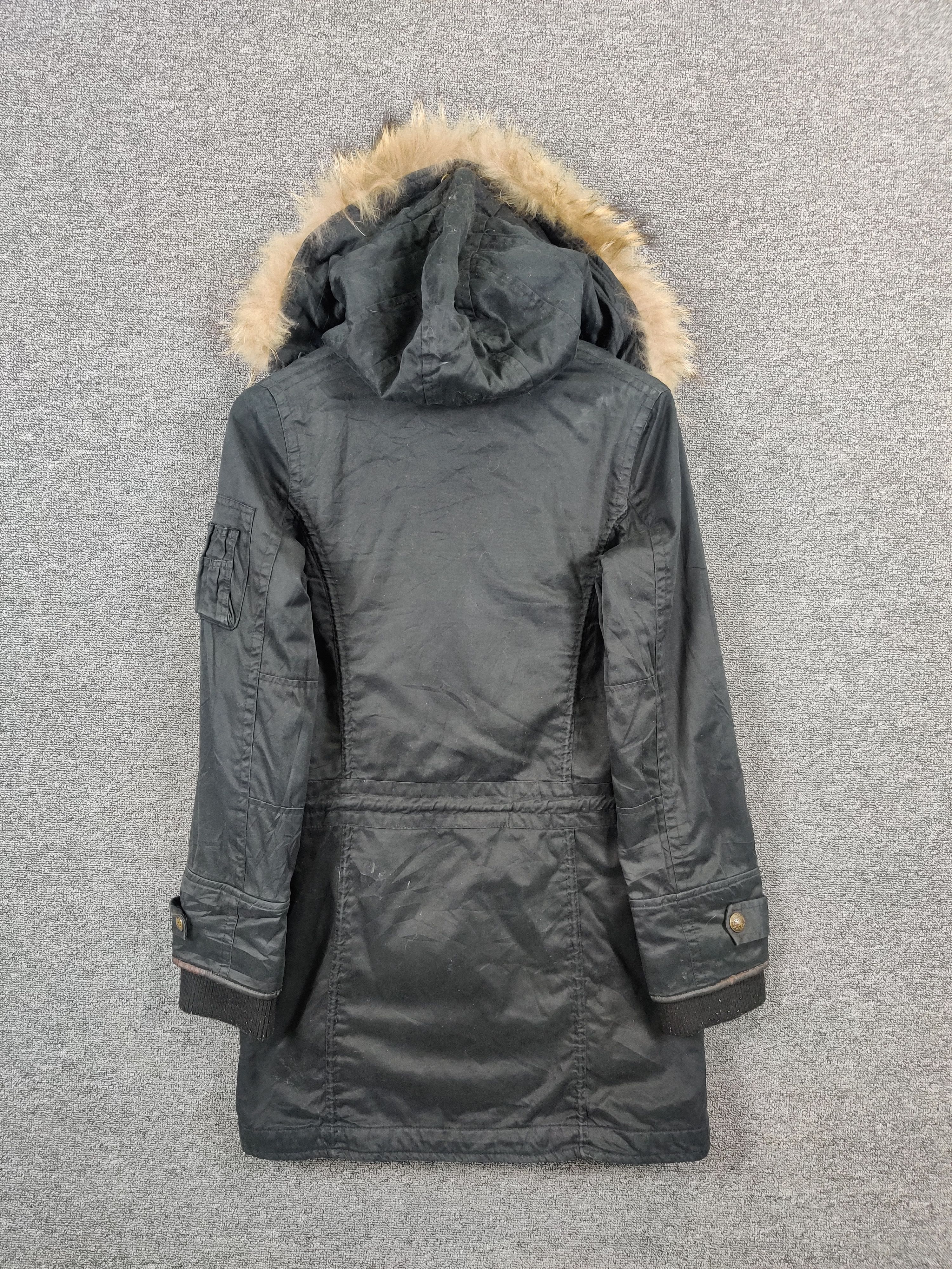 Vintage INGNI Faux Fur Hoodie Parkas Nice Design