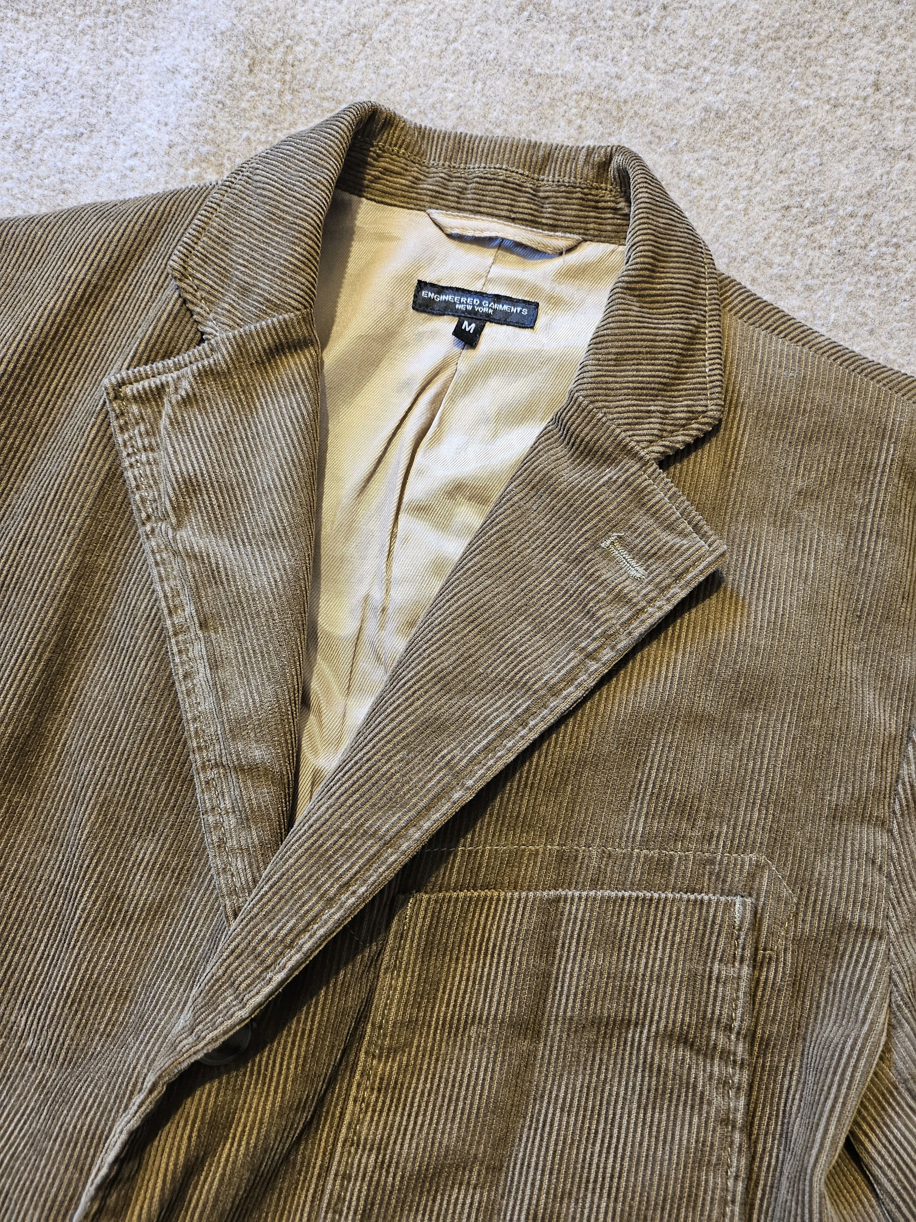 エンジニアードガーメンツ Corduroy Baker Jacket