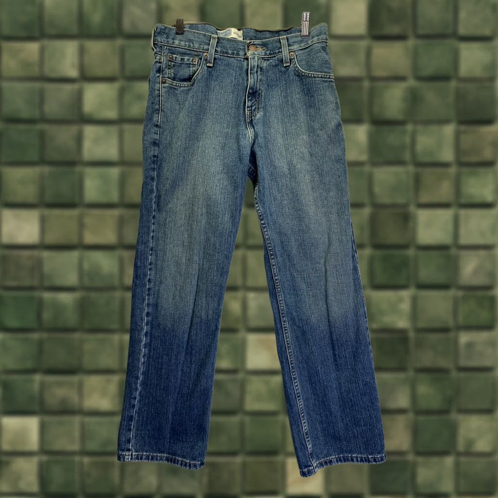 Levi's Levi’s Strauss Signature Jeans Men’s 30x30 Color Distressed Denim-4016 Plain/Blue 5-Pocket Design Straight Regular XS? Size US 30 / EU 46 - 1 Thumbnail