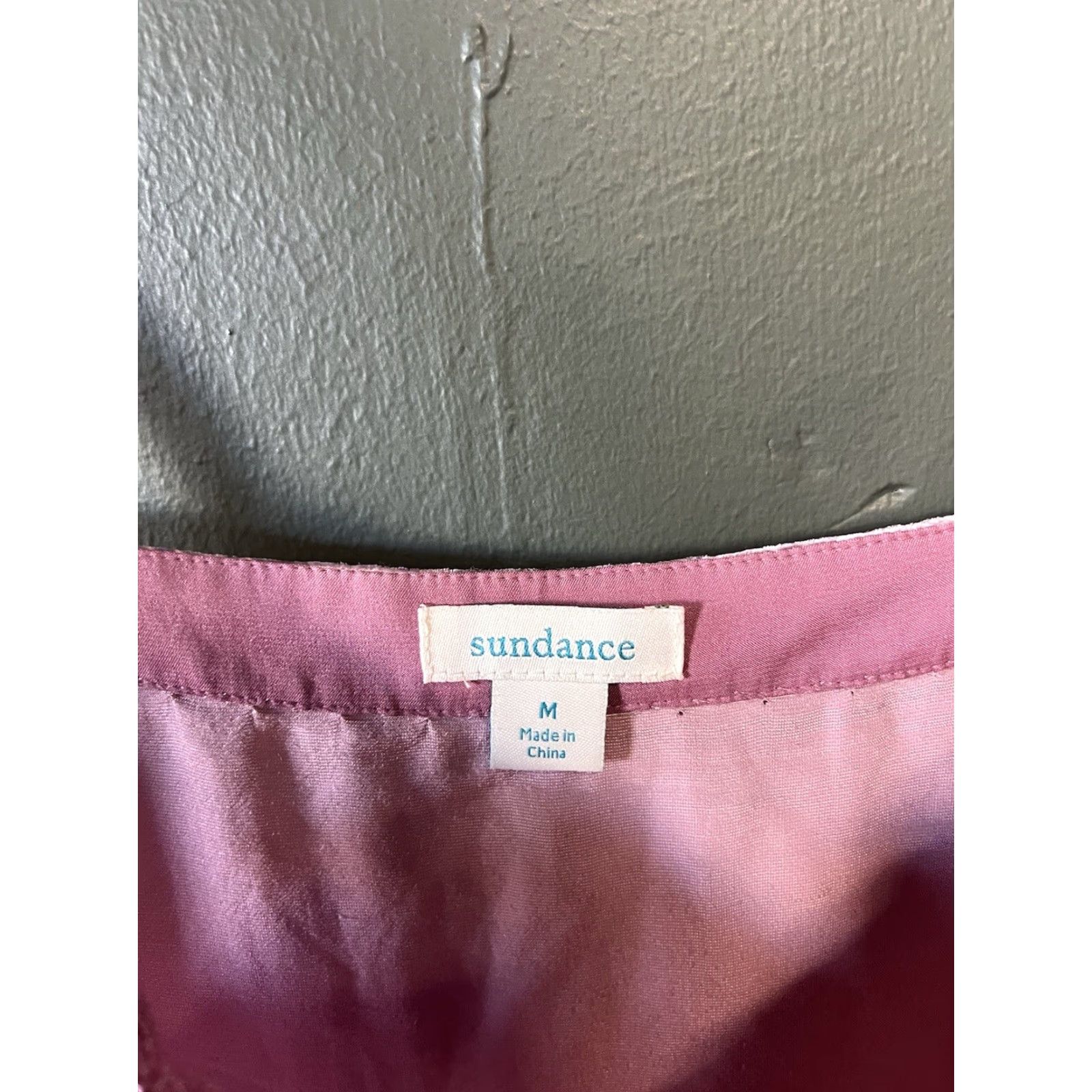 Vintage Sundance Tank Top Women M Pink Velvet Lace Details Medium Size M / US 6-8 / IT 42-44 - 3 Thumbnail