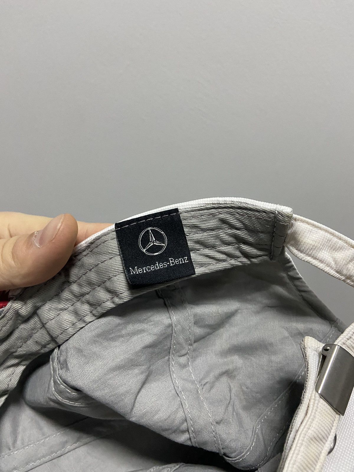 Mercedes-Benz × Vintage Mercedes Benz Cap Lewis Hamilton Vintage Racing Big Logo Size ONE SIZE - 9 Thumbnail