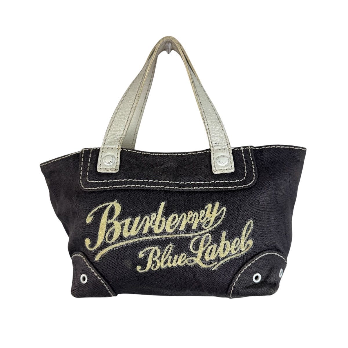Vintage Burberry Blue Label Small Tote Bag