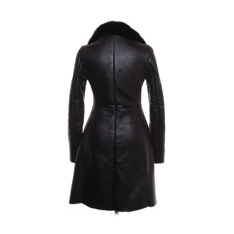 Prada Mink Collar Caiman Fur Leather Jacket Size XS / US 0-2 / IT 36-38 - 2 Thumbnail