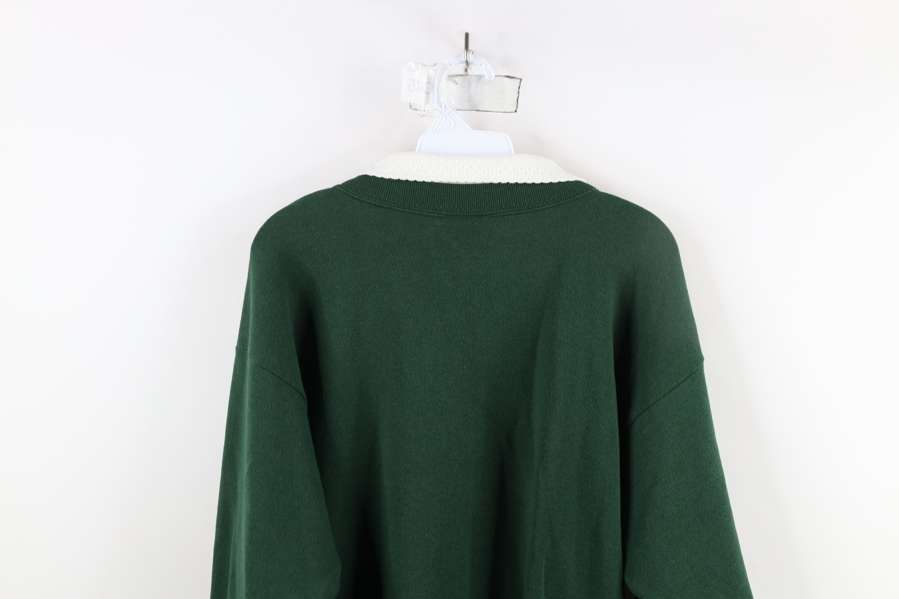 Vintage Vintage 90s Streetwear Snow Birds Collared Sweatshirt USA Size M / US 6-8 / IT 42-44 - 11 Thumbnail