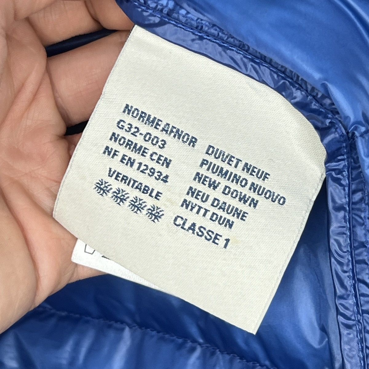 Moncler Moncler Puffer Goose Down Jacket Nylon Royal Blue Size US M / EU 48-50 / 2 - 16 Thumbnail