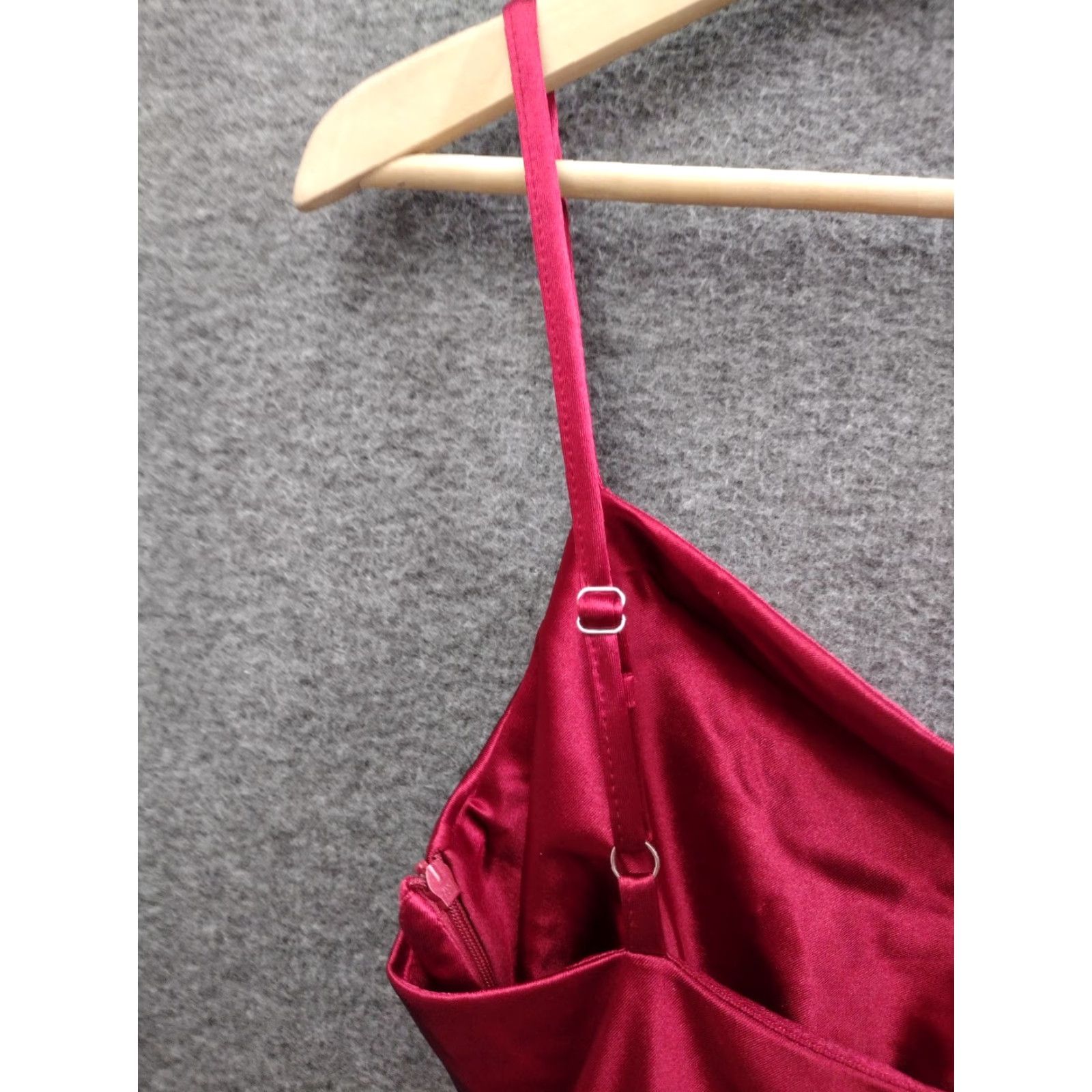 Vintage XXXITICAT Red/Hot Pink Slip Dress Sleeveless Women's Size Medium Size M / US 6-8 / IT 42-44 - 6 Thumbnail