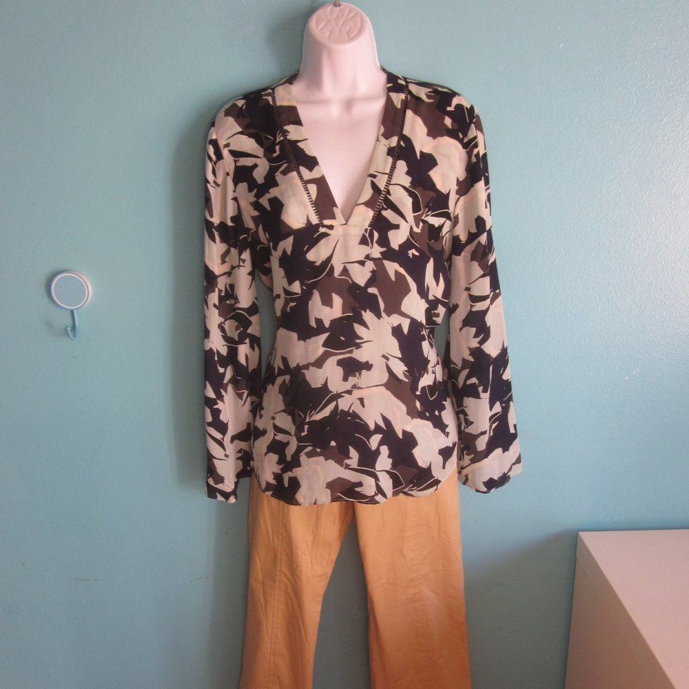 Parker Parker Silk Blouse Size Small Size S / US 4 / IT 40 - 11 Thumbnail