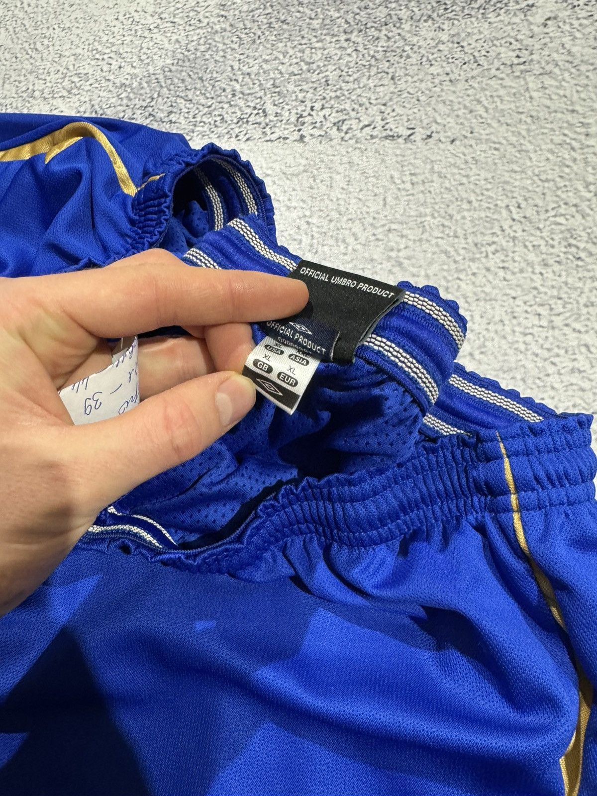 Chelsea Soccer × Vintage Chelsea 2005 2006 Umbro football shorts training men’s L Xl Size US 35 - 6 Thumbnail