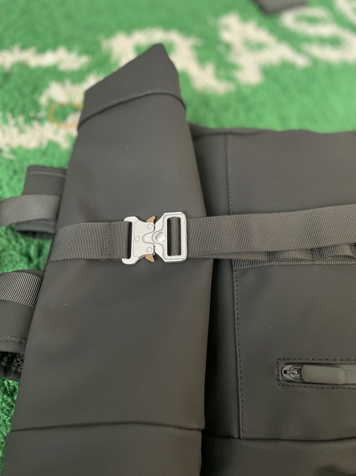 Other Metal buckle Roll top backpack book bag duffle zipper Size ONE SIZE - 10 Thumbnail