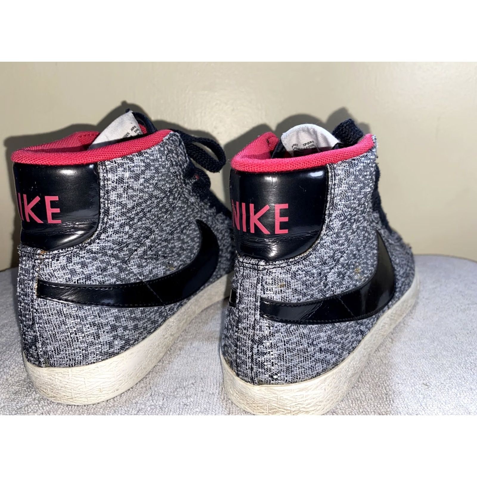 Nike Nike Blazer Mid Women Sneaker Black Lace 7 Size M / US 6-8 / IT 42-44 - 6 Thumbnail