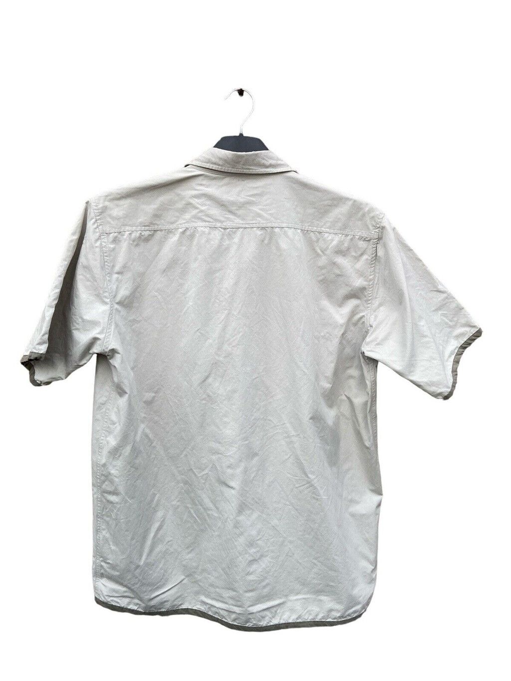 Wrangler Wrangler Men's Shirt Cream Short Sleeve Button Up Size XL Size US XL / EU 56 / 4 - 3 Thumbnail