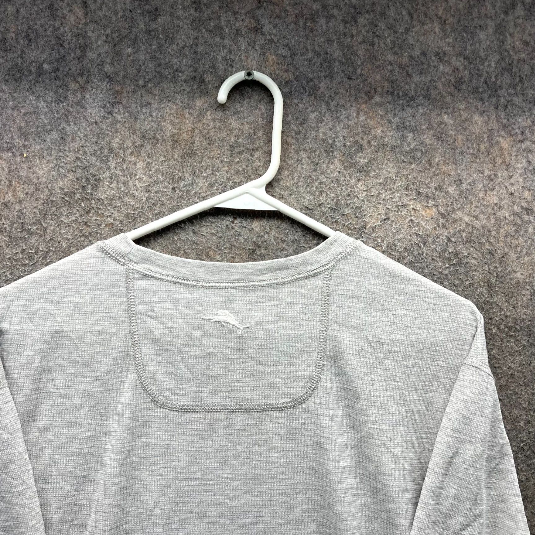 Tommy Bahama Tommy Bahama Shirt Mens 2XL Gray Crewneck Cotton Fleece Tee Logo Short Sleeve T-Shirt Casual All Seasons Modern Regular Fit Size US XXL / EU 58 / 5 - 3 Thumbnail