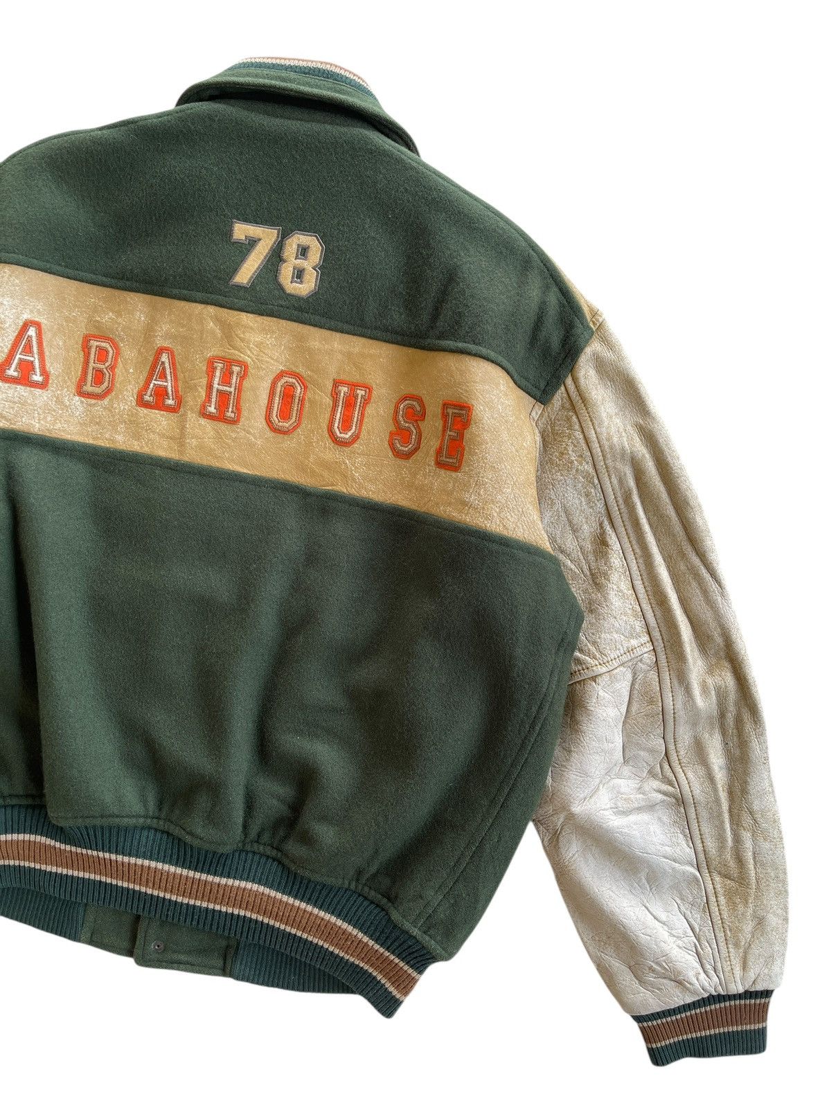Japanese Brand Vintage Abahouse Varsity Jacket Faded Size US L / EU 52-54 / 3 - 7 Thumbnail
