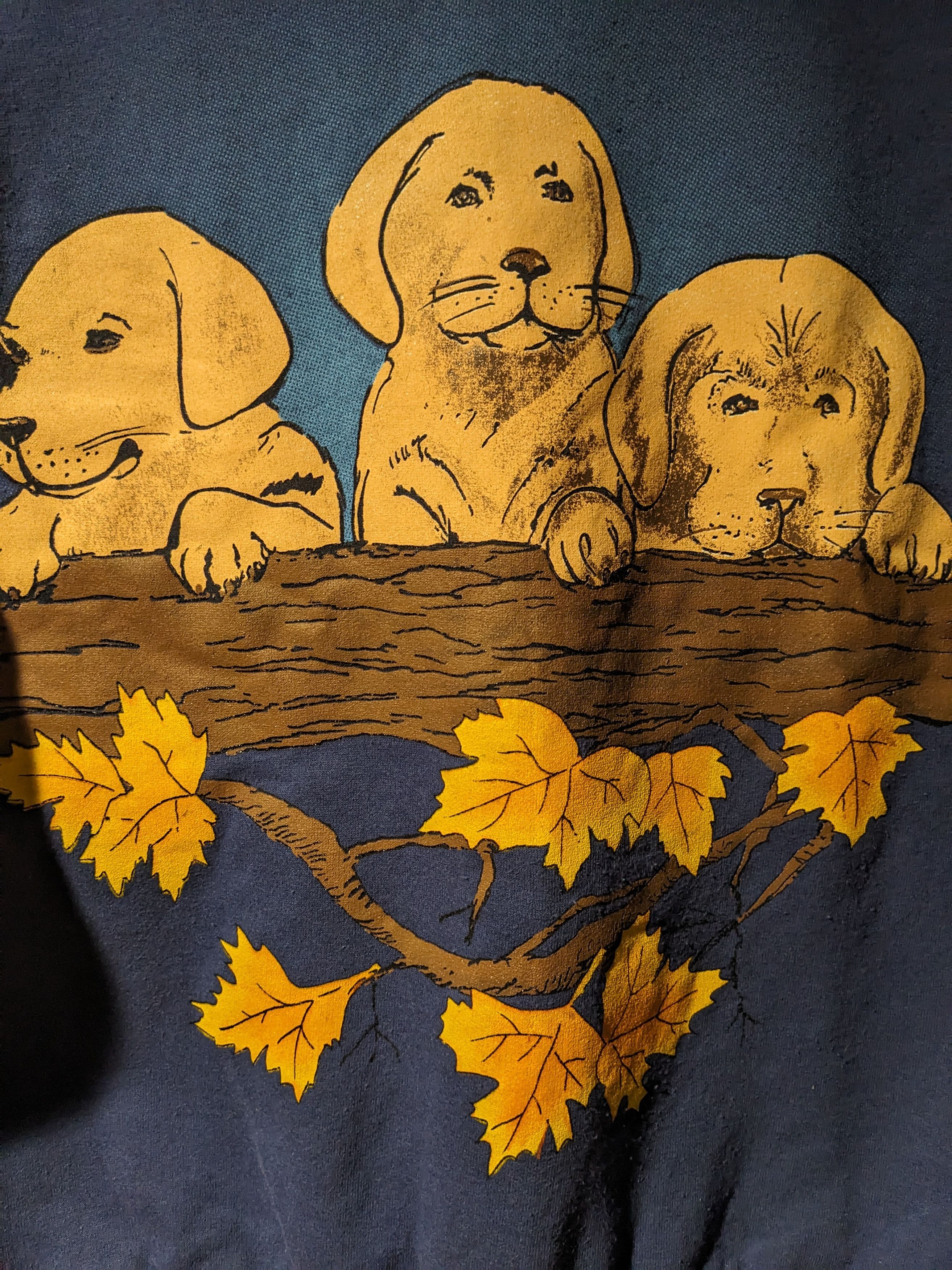 Other Vintage 90s Labrador Dog Animal Nature Cute Small Sweatshirt Size US S / EU 44-46 / 1 - 2 Thumbnail