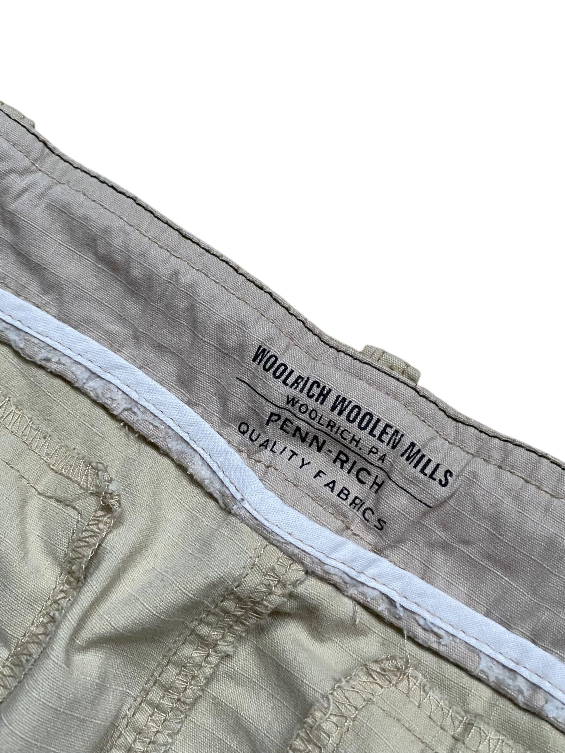 Woolrich Woolen Mills baggy fit ripstop cargo pants Size US 34 / EU 50 - 5 Thumbnail