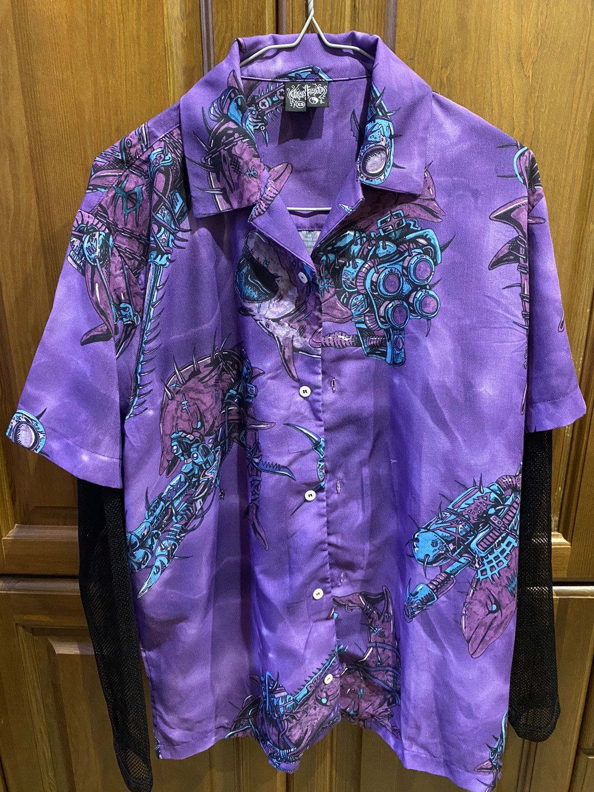 Drop Dead Clothing Drop Dead Oversized Shirt Emo Skate Punk Vintage Rave Metal Size US XS / EU 42 / 0 - 1 Thumbnail