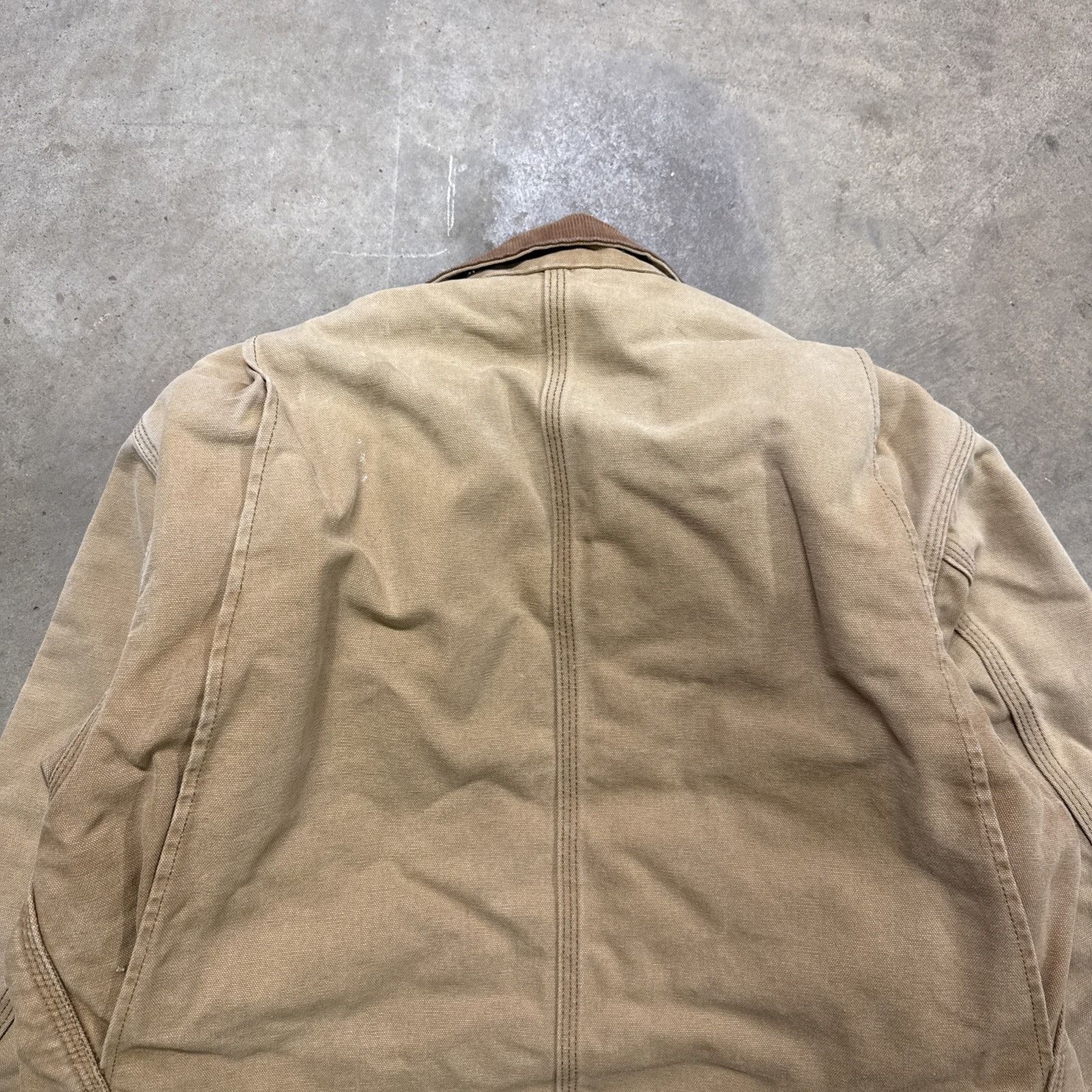 Carhartt Vintage Carhartt Jacket Mens Large Chore Coat Tan C01 BRN Size US L / EU 52-54 / 3 - 10 Thumbnail