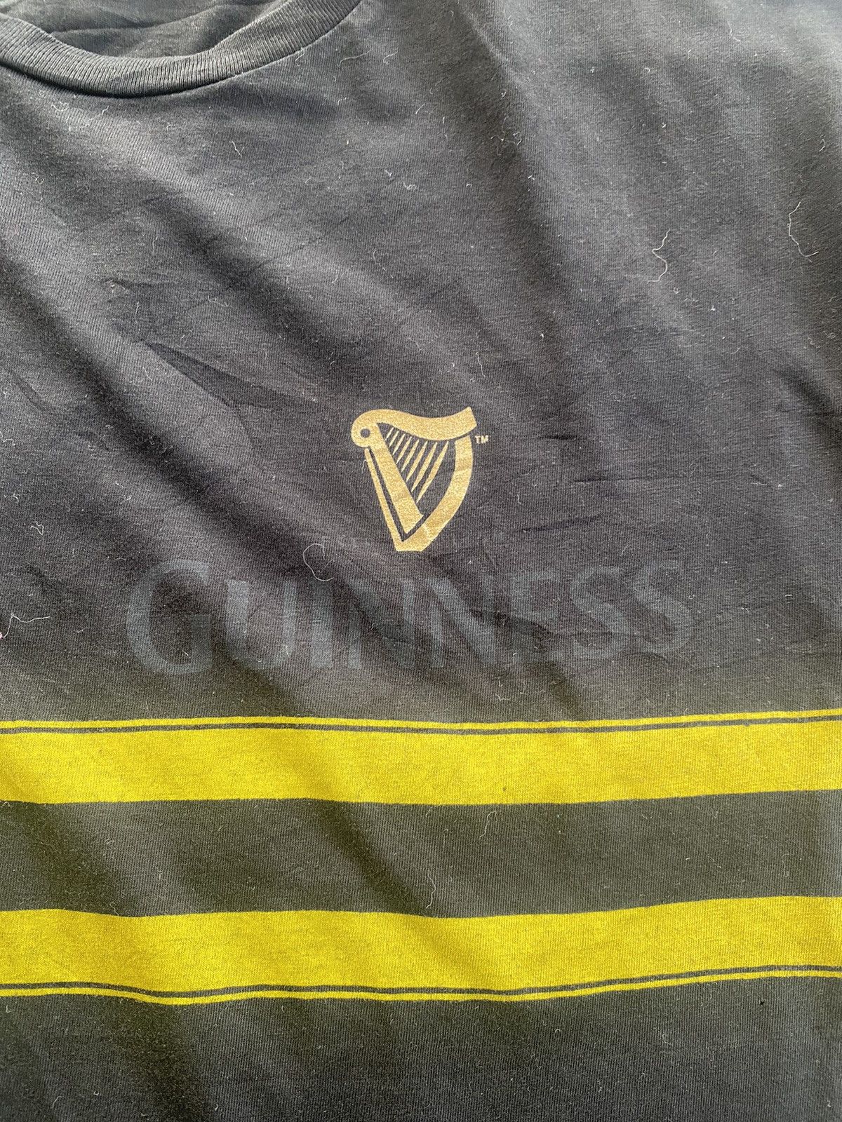 Vintage GUINNESS FOR FIRE DEPARTMENT TEE Size US M / EU 48-50 / 2 - 2 Thumbnail