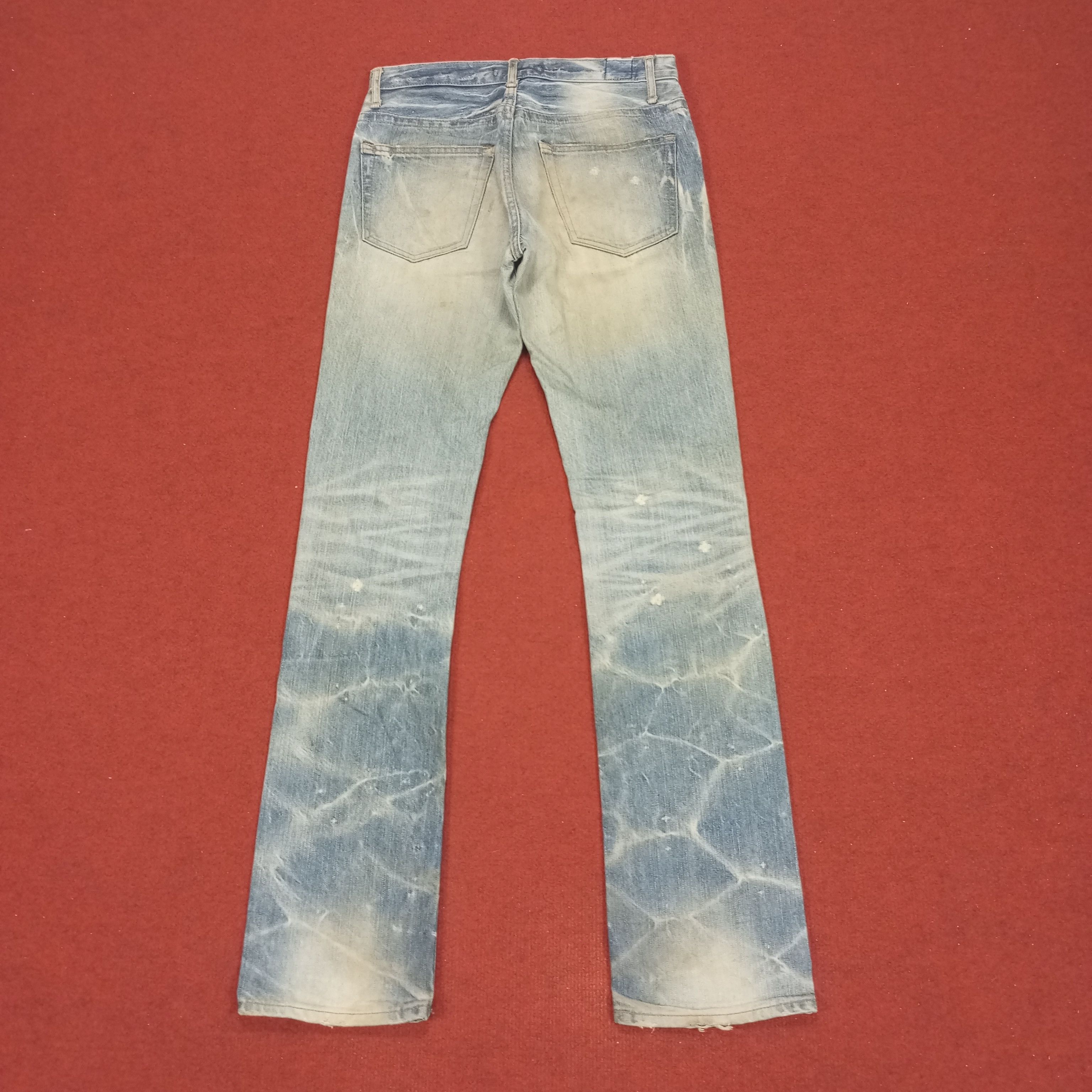 Japanese Brand Blue Way Japanese Brand Fashion Style Distressed Jeans Size US 29 - 4 Thumbnail