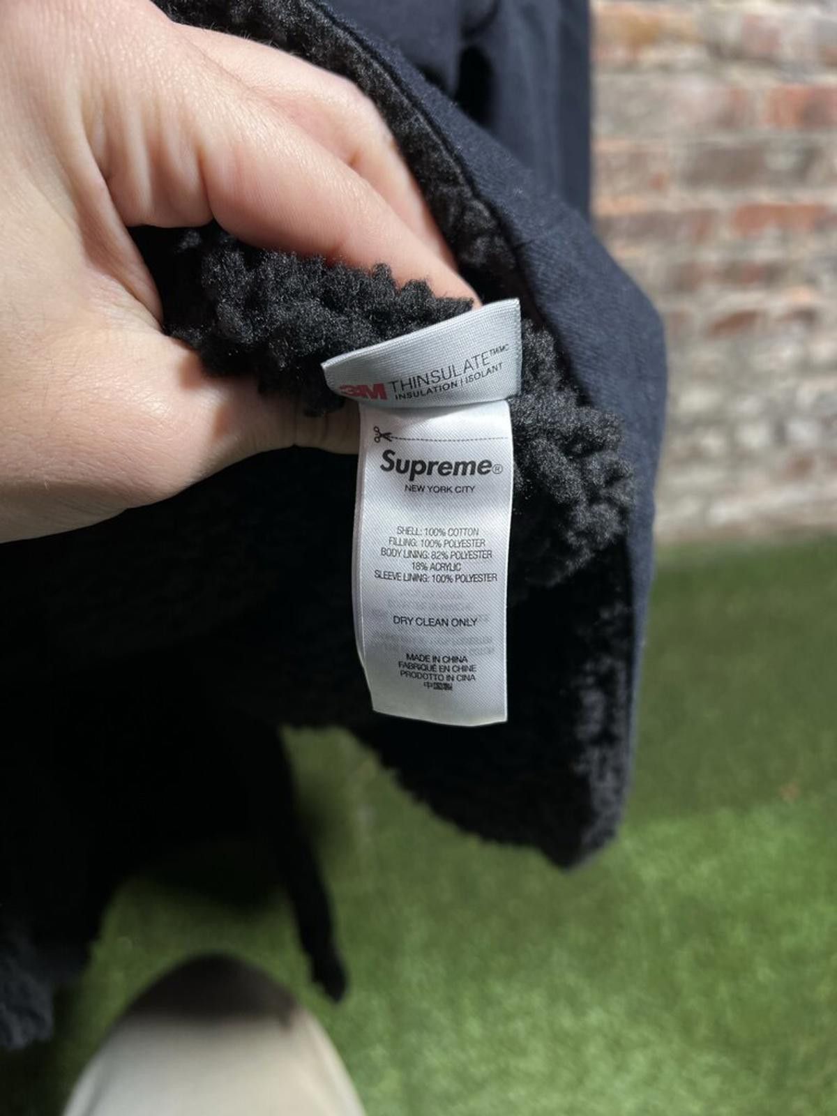Supreme Supreme X Number Nine Sherpa Jacket Sz. M Size ONE SIZE - 4 Thumbnail