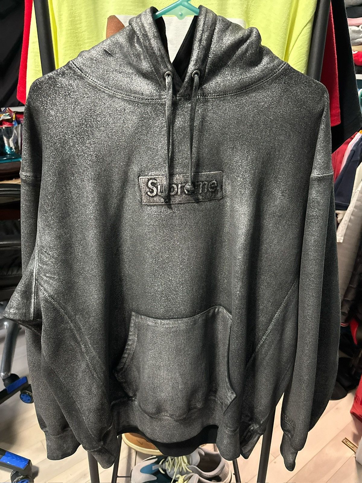 Maison Margiela × Supreme Supreme x Maison Margiela Foil Box Logo Hoodie Size US M / EU 48-50 / 2 - 1 Thumbnail