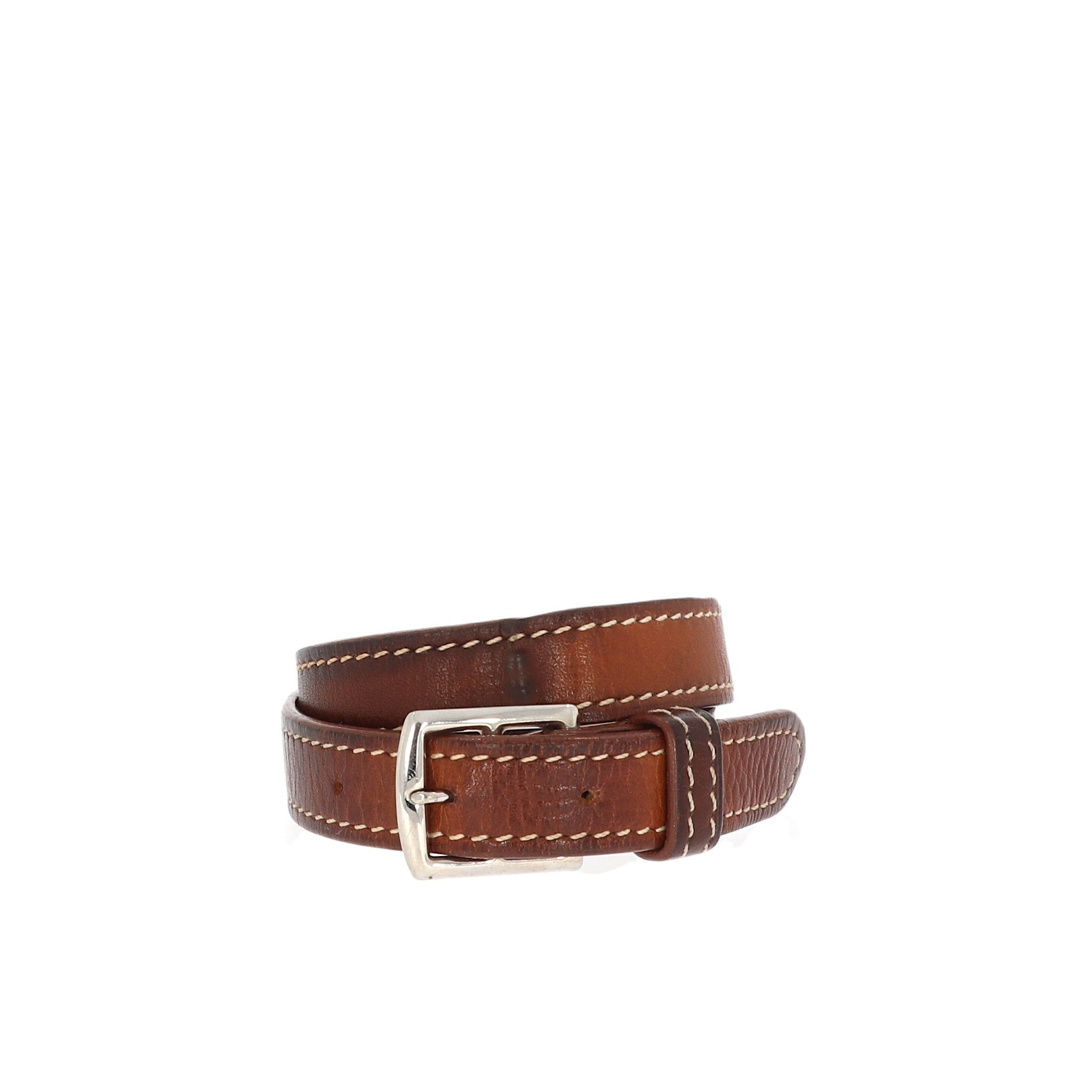 image of Hermes Etriviere Bracelet In Brown Leather, Women's