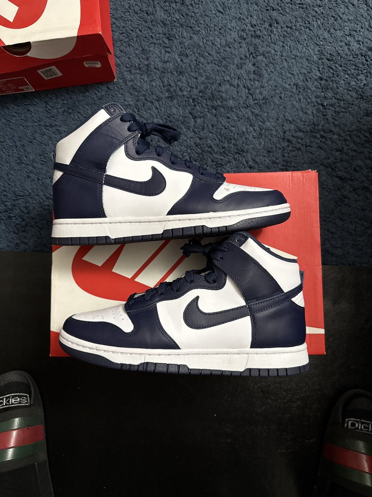 Nike Championship Navy Nike Dunk High Size US 7.5 / EU 40-41 - 1 Thumbnail