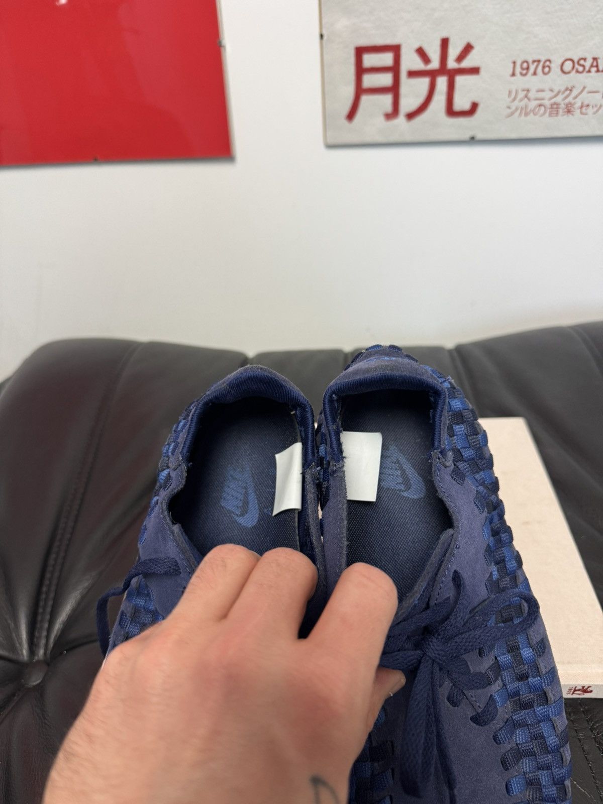 Nike Nike Woven Footscape Sneakers Blue Strwetwear Hype Y2k Size US 7.5 / EU 40-41 - 9 Thumbnail
