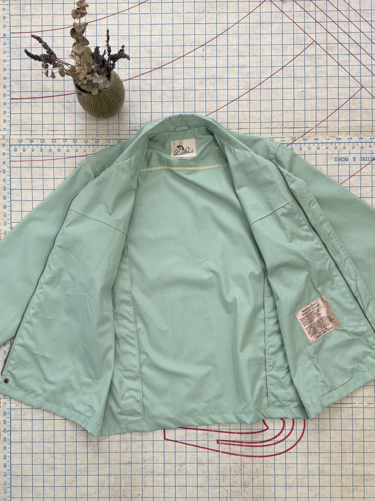 Other × Vintage NWT Vintage Arnold Palmer Mint Green Golf Jacket Size Medium Size US M / EU 48-50 / 2 - 11 Thumbnail