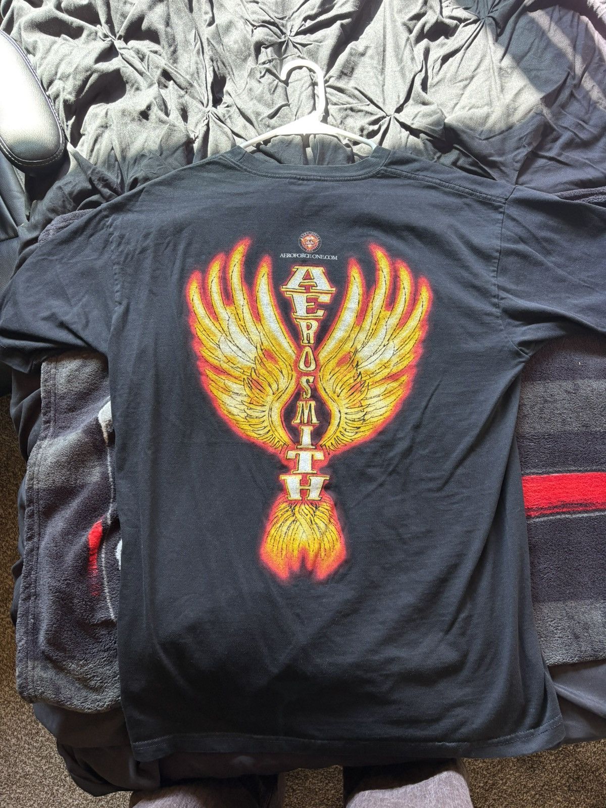 Vintage Aerosmith Band Tee Size US L / EU 52-54 / 3 - 1 Thumbnail