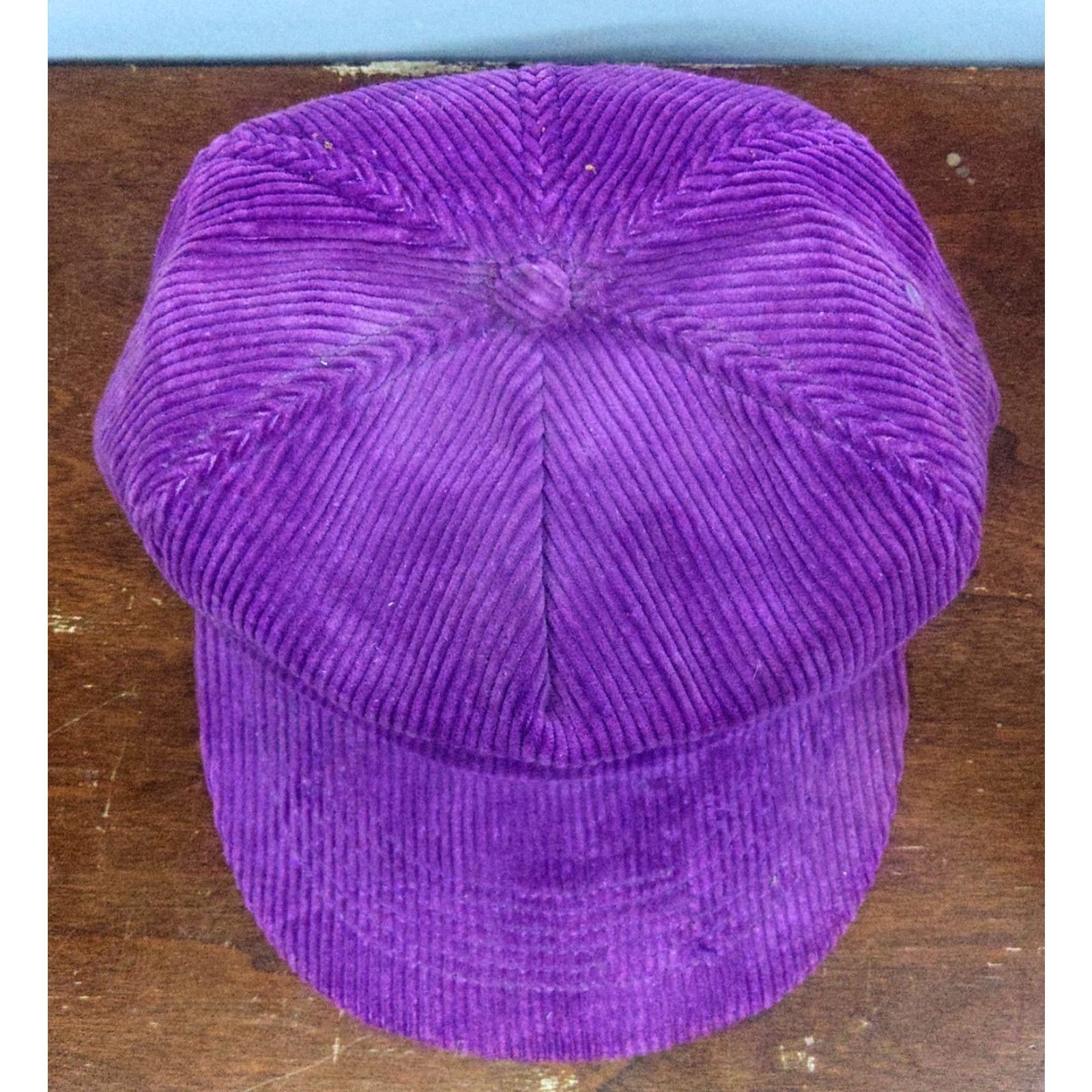 Vintage VTG United Steel Workers Of America Logo Corduroy Purple Snapback Trucker Hat Size ONE SIZE - 4 Thumbnail