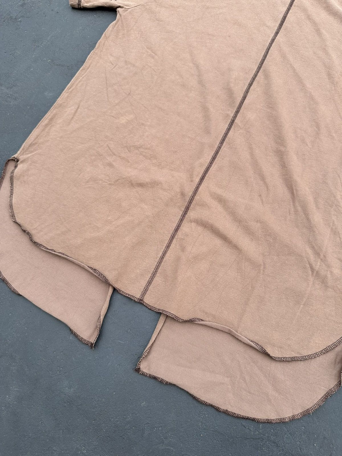 Rick Owens Japanese Unique Oversize Tee Rick Owens Style Size US XL / EU 56 / 4 - 4 Thumbnail