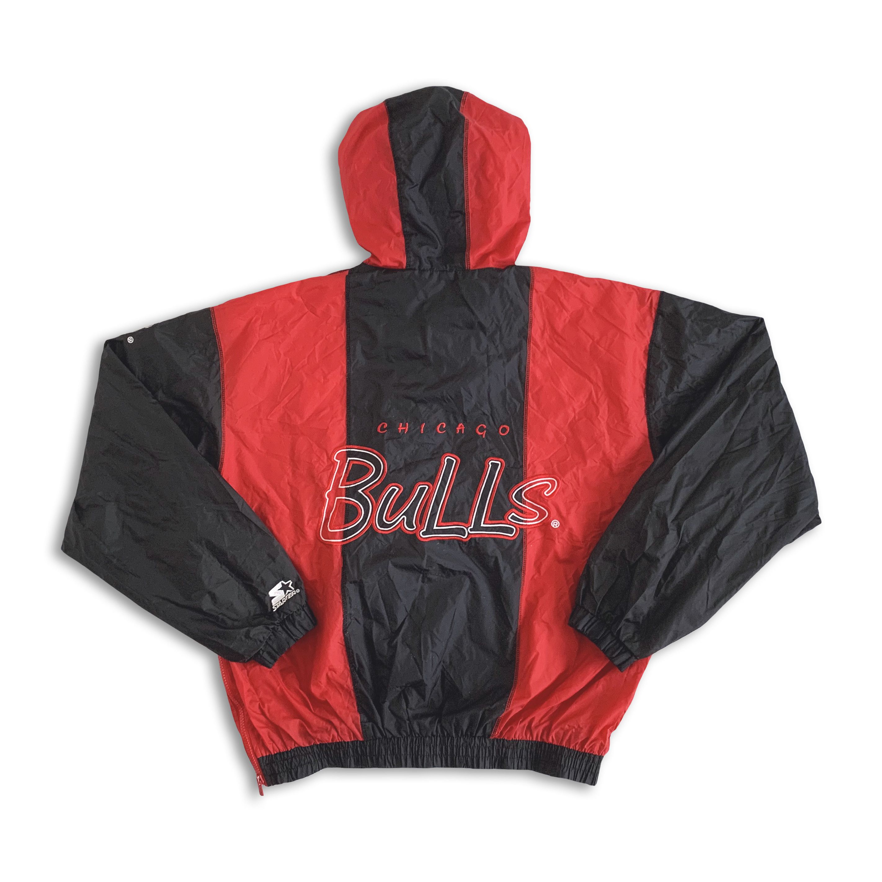 Starter Vintage 90s STARTER Chicago Bulls Windbreaker Pullover NBA Size US M / EU 48-50 / 2 - 3 Thumbnail