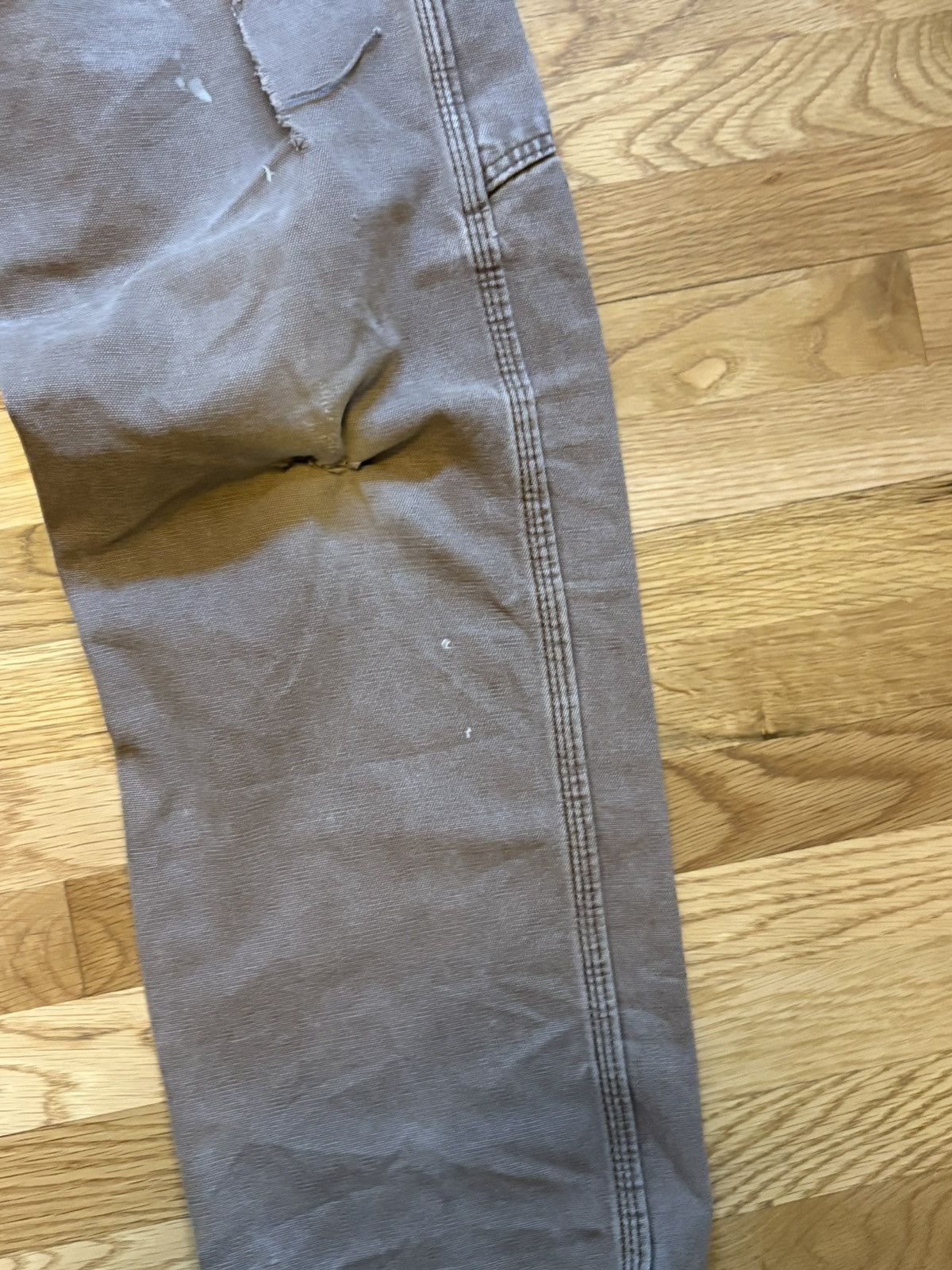 Dickies Brown 2000s Dickies Distressed and Repaired Work Pants Size US 33 - 10 Thumbnail