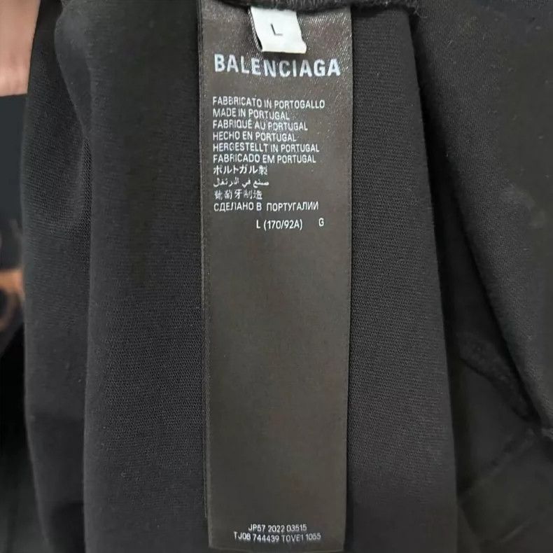 Balenciaga Balenciaga Clay dye old Sanskrit short sleeve Size US L / EU 52-54 / 3 - 4 Thumbnail