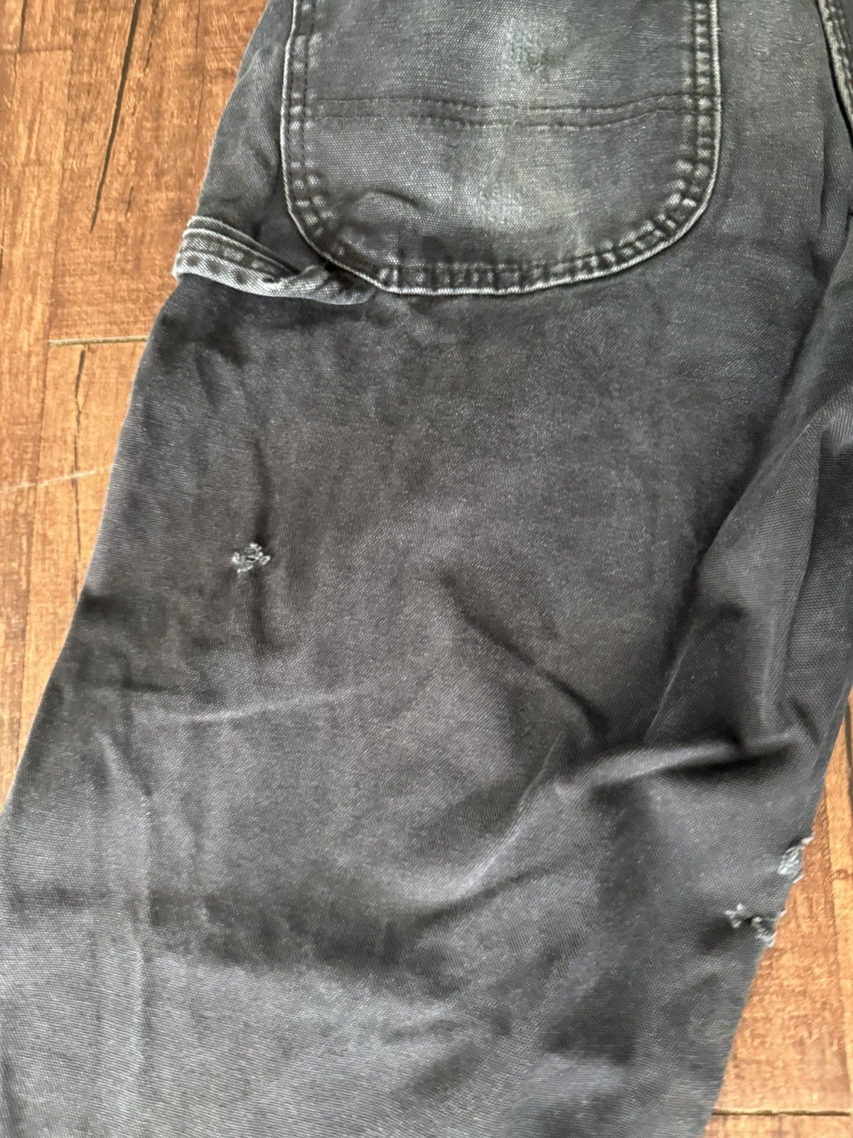 Dickies Black Demin Distressed Dickies Carpenter Pants Size US 32 / EU 48 - 9 Thumbnail